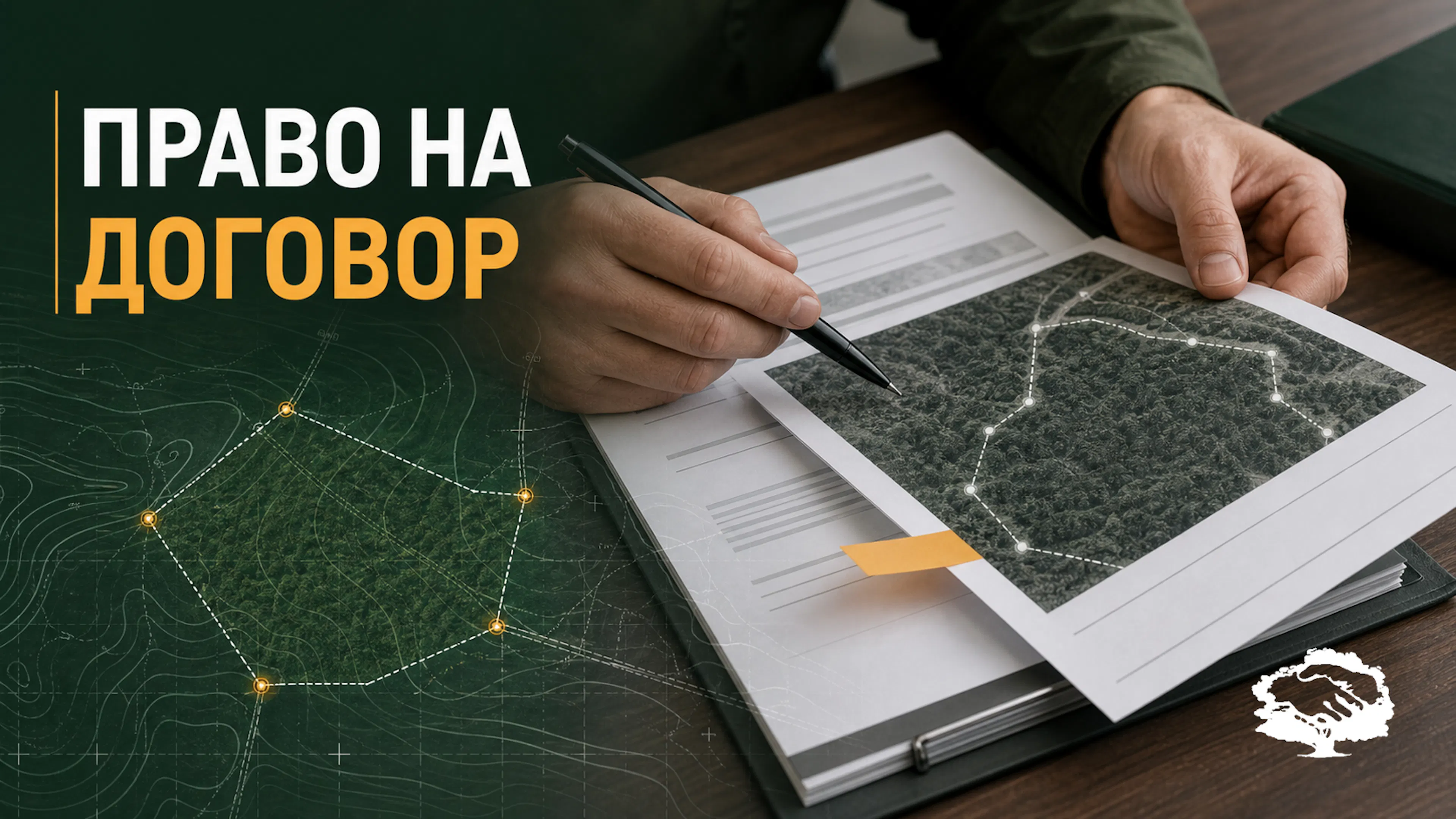 Протокол торгов и схема лесного участка перед заключением договора аренды.
