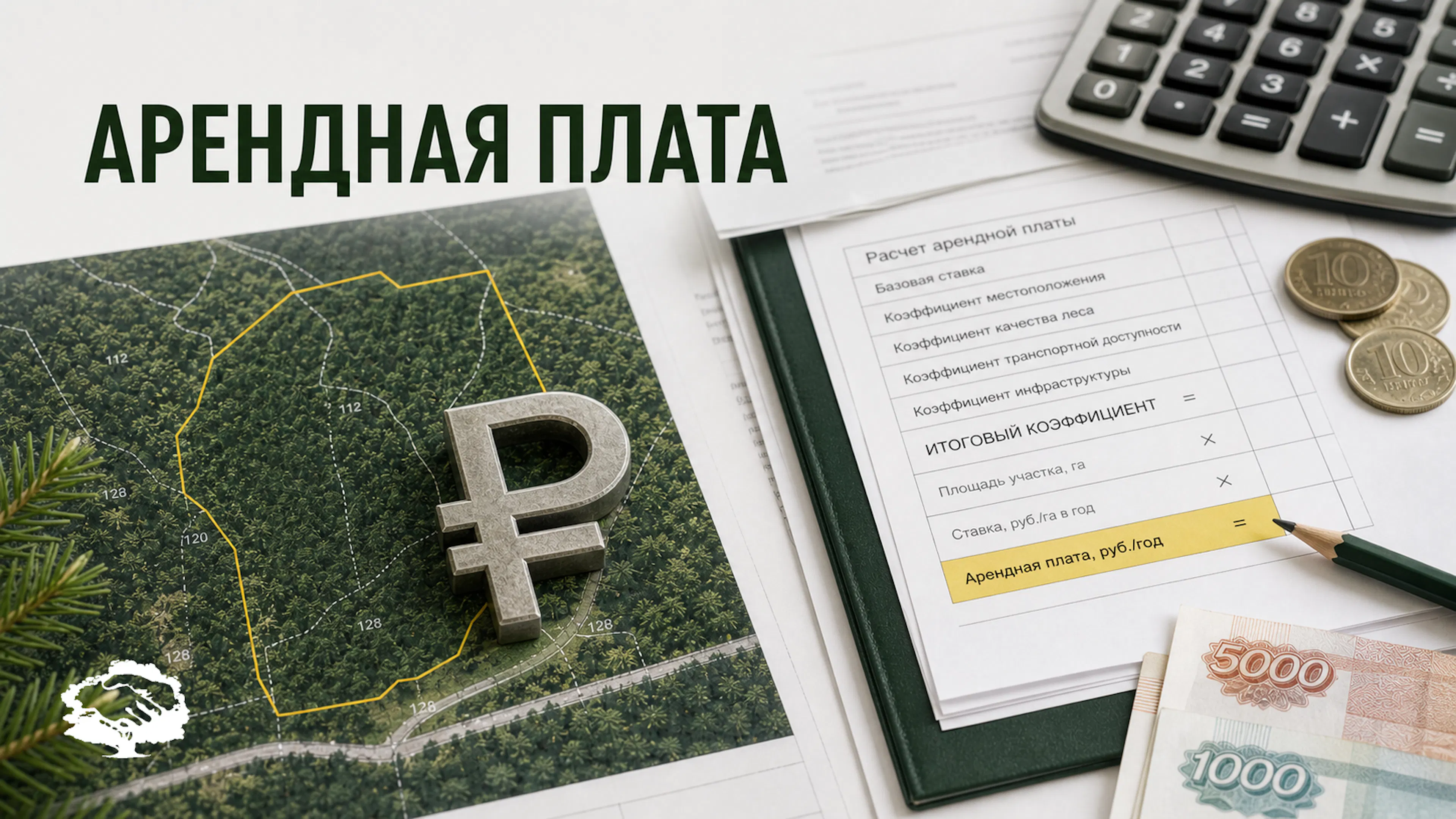 Документы и расчет арендной платы за лесной участок перед подписанием договора.