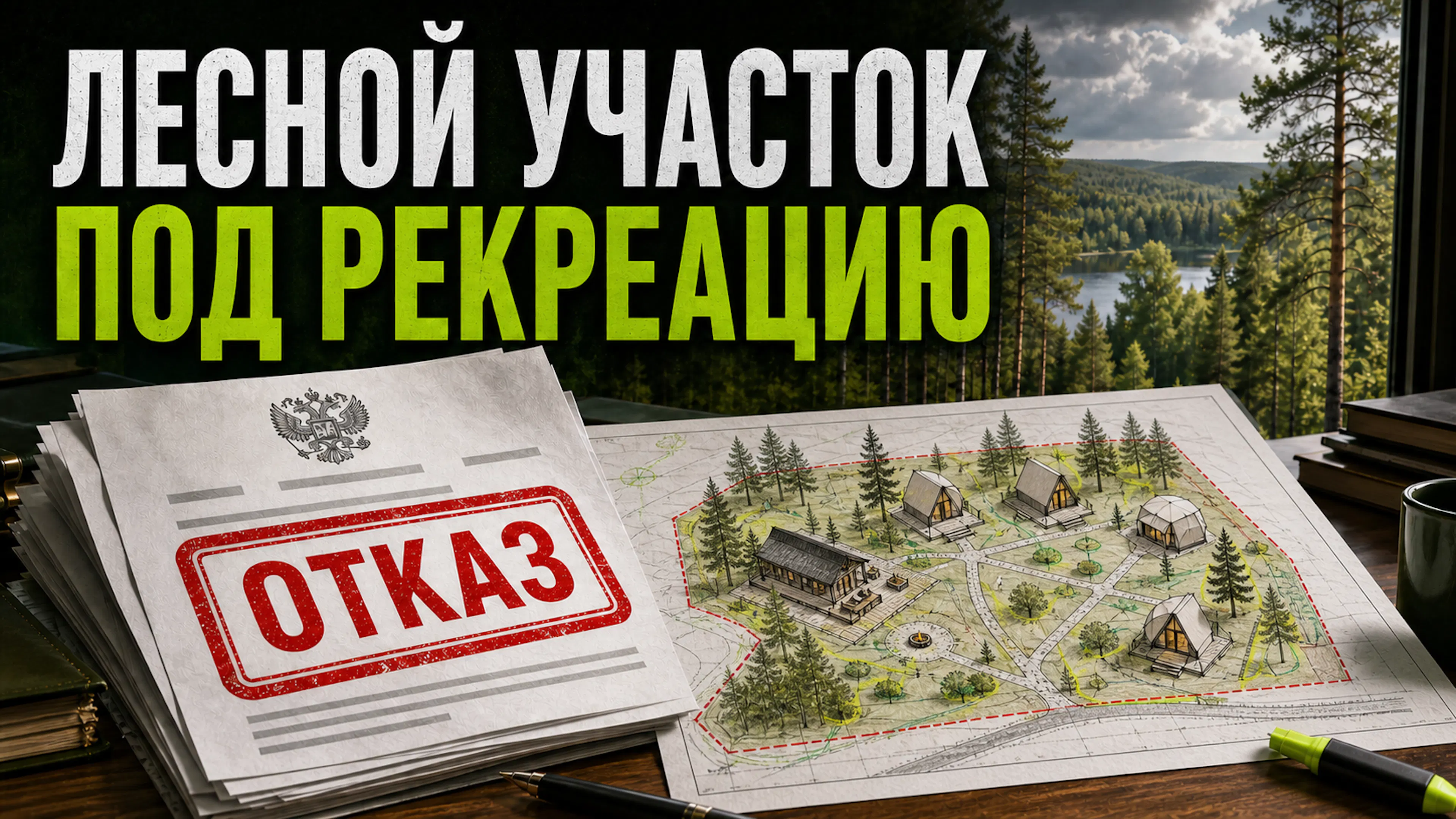 Как оформить лесной участок под рекреацию после отказа органа власти