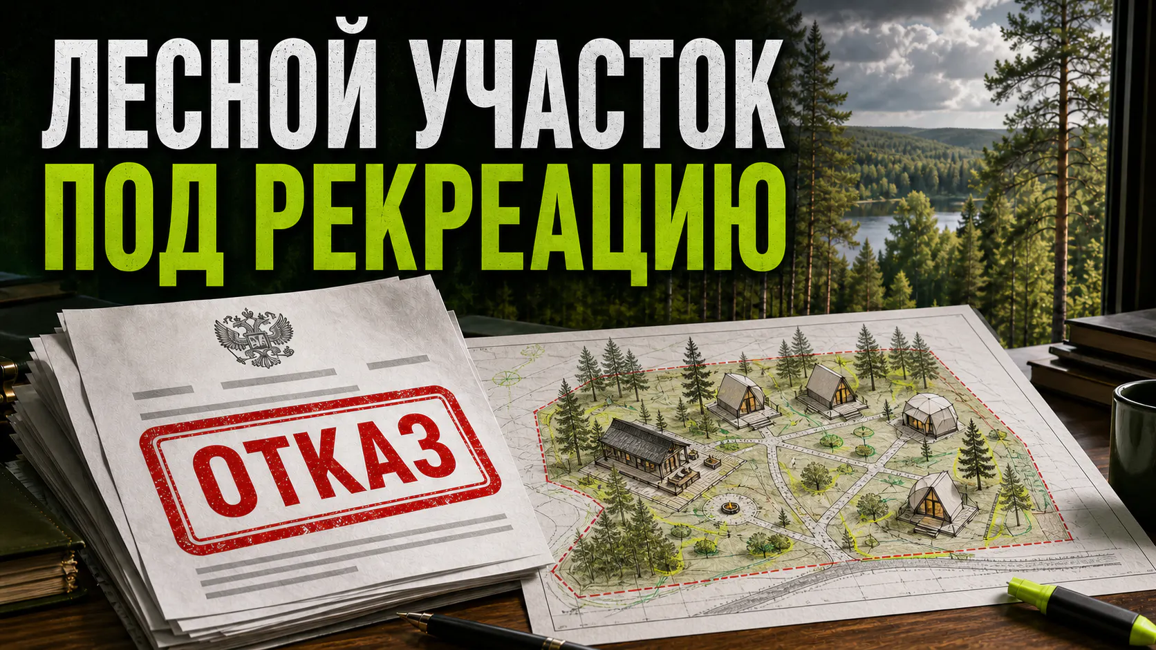 Как оформить лесной участок под рекреацию после отказа органа власти