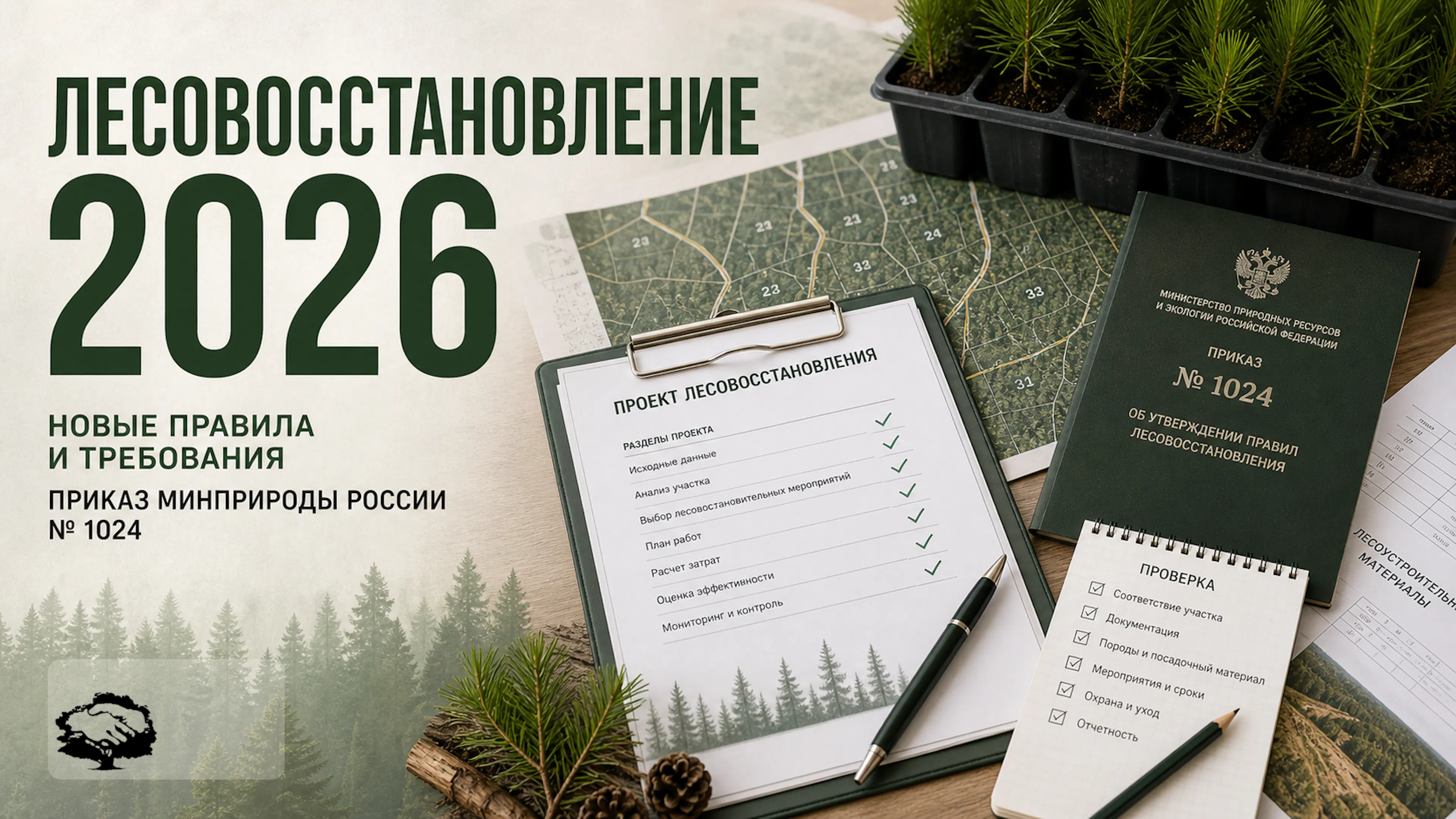 Правила лесовосстановления в 2026 году и приказ Минприроды 1024