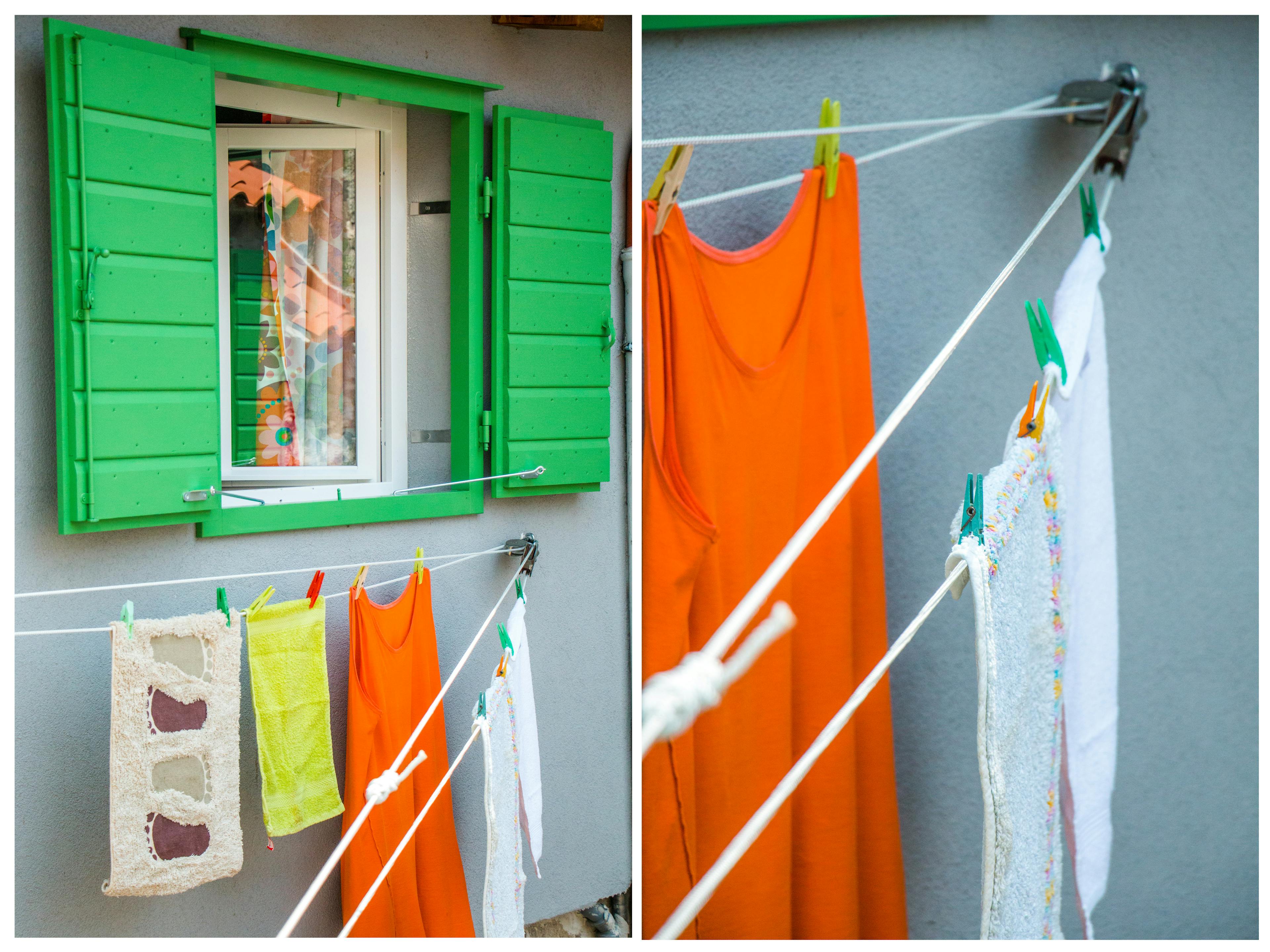 Window with a city view