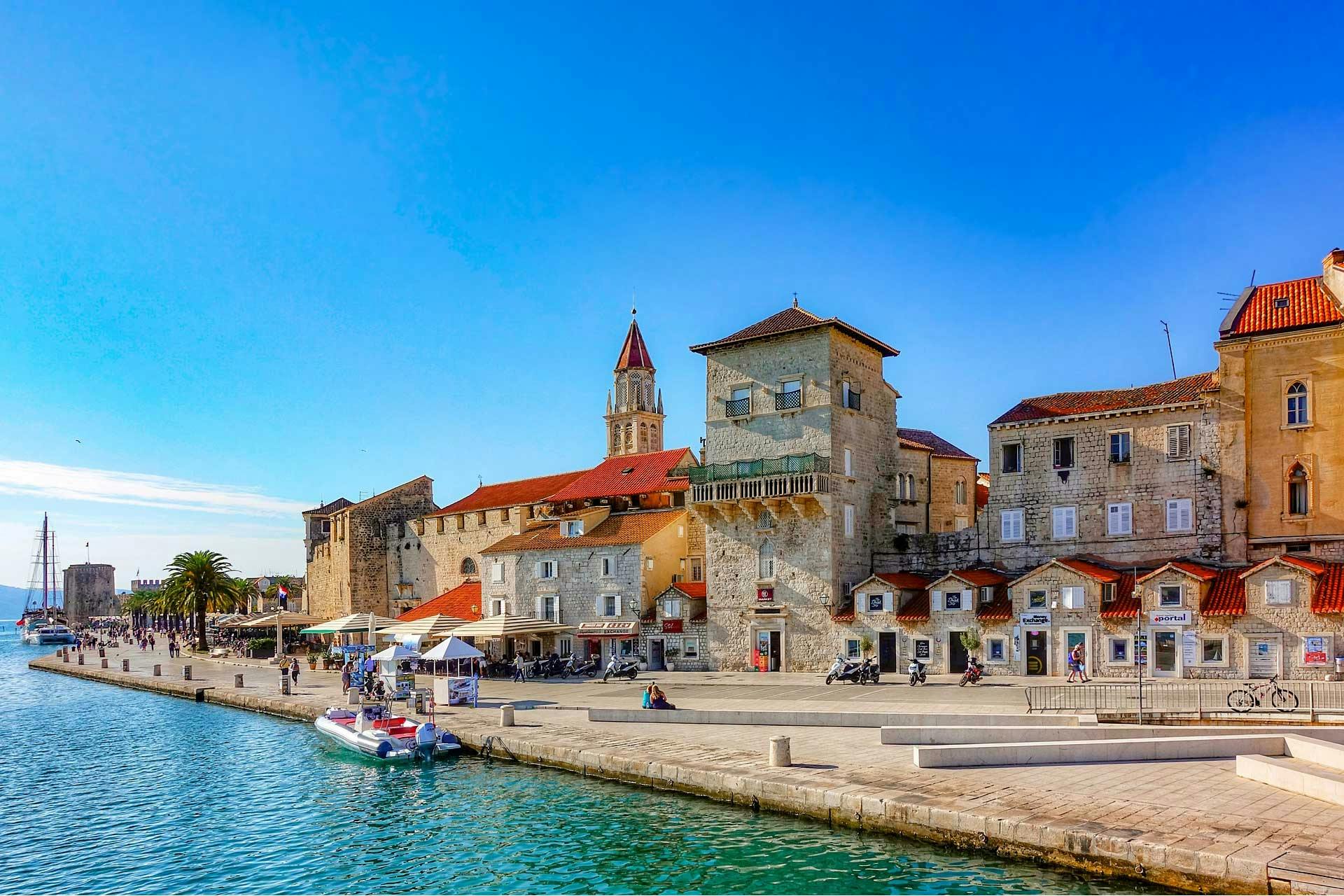 Trogir city center
