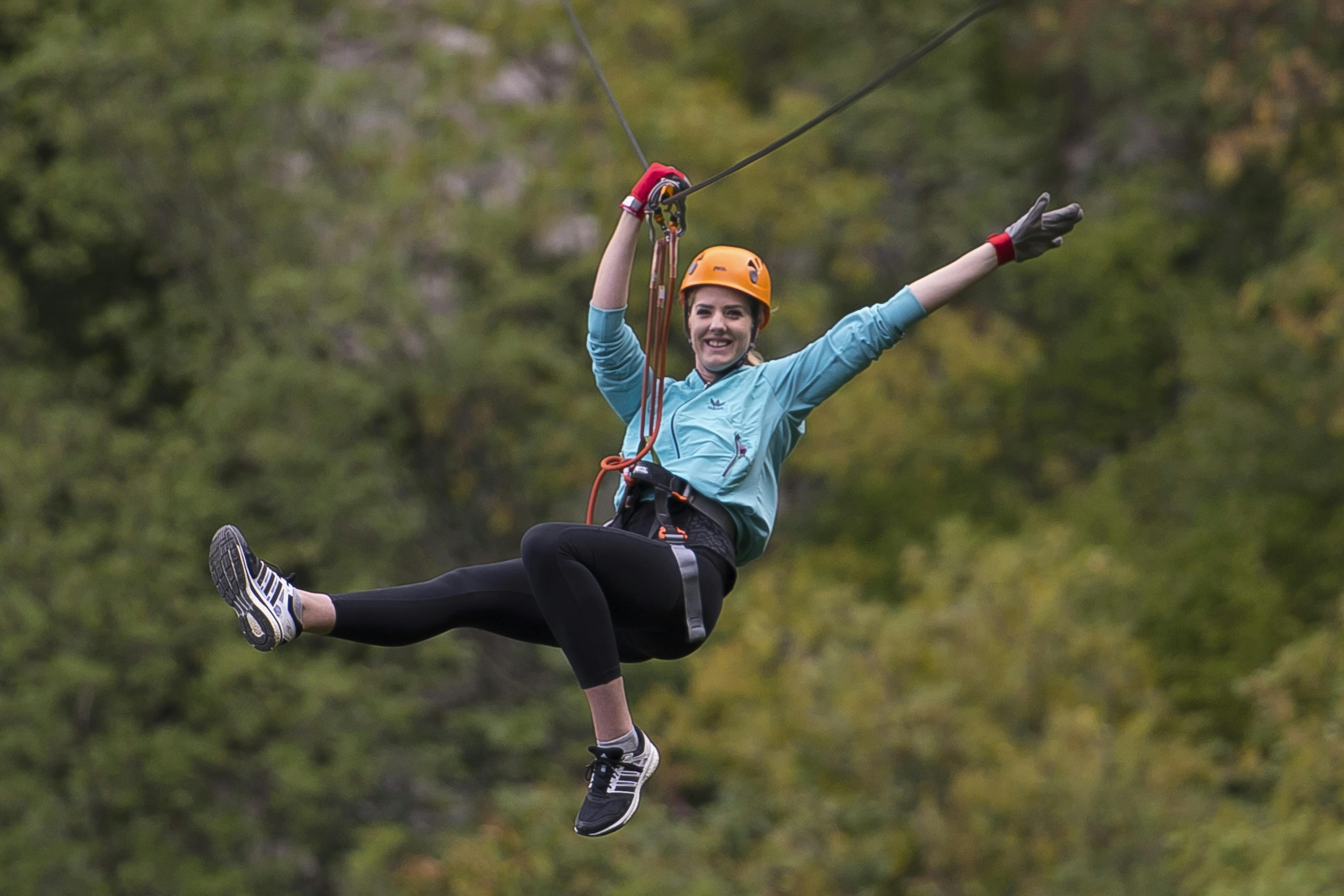 Zipline, thrilling Omiš escapes