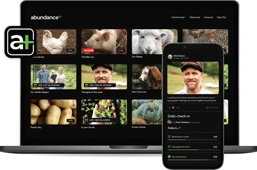 Abundance Plus — $100K+ monthly revenue, 2x membership growth