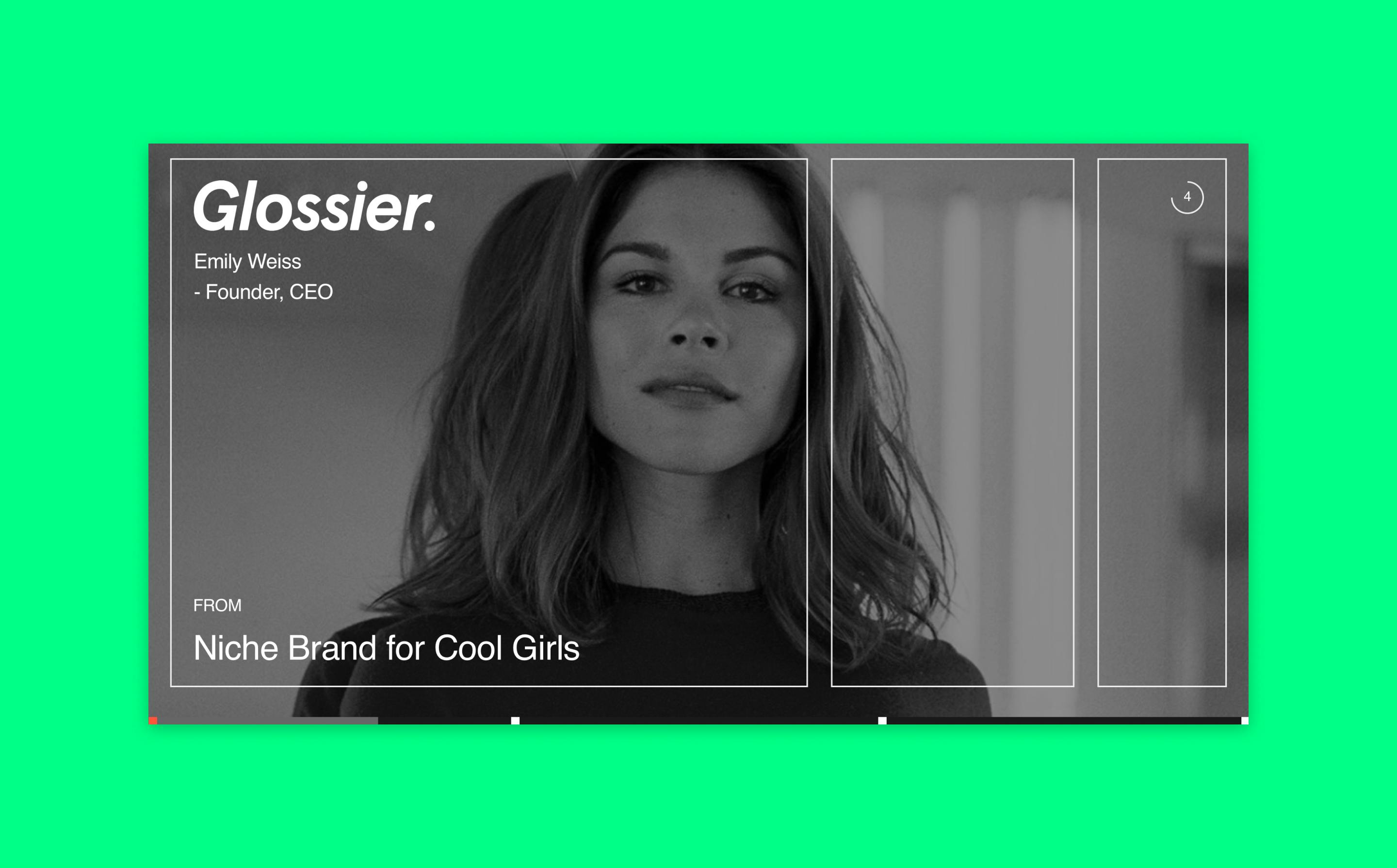 Emily Weiss from Niche Brand for Cool Girls
