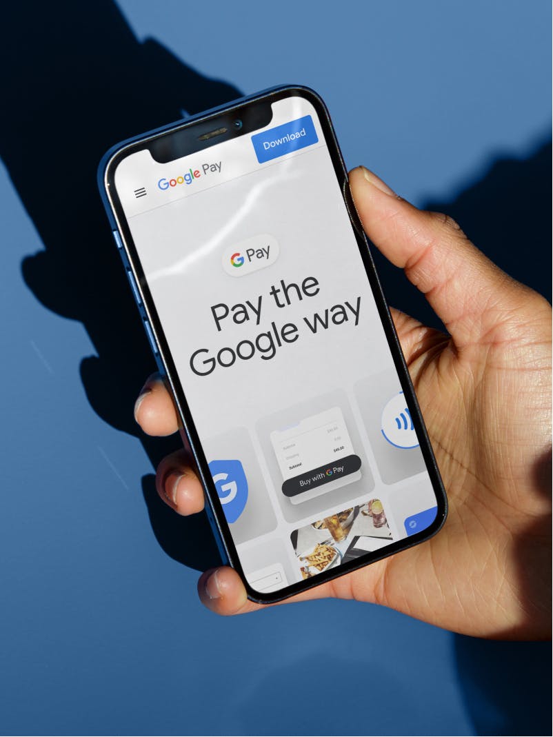 "Pay the Google way" on G Pay