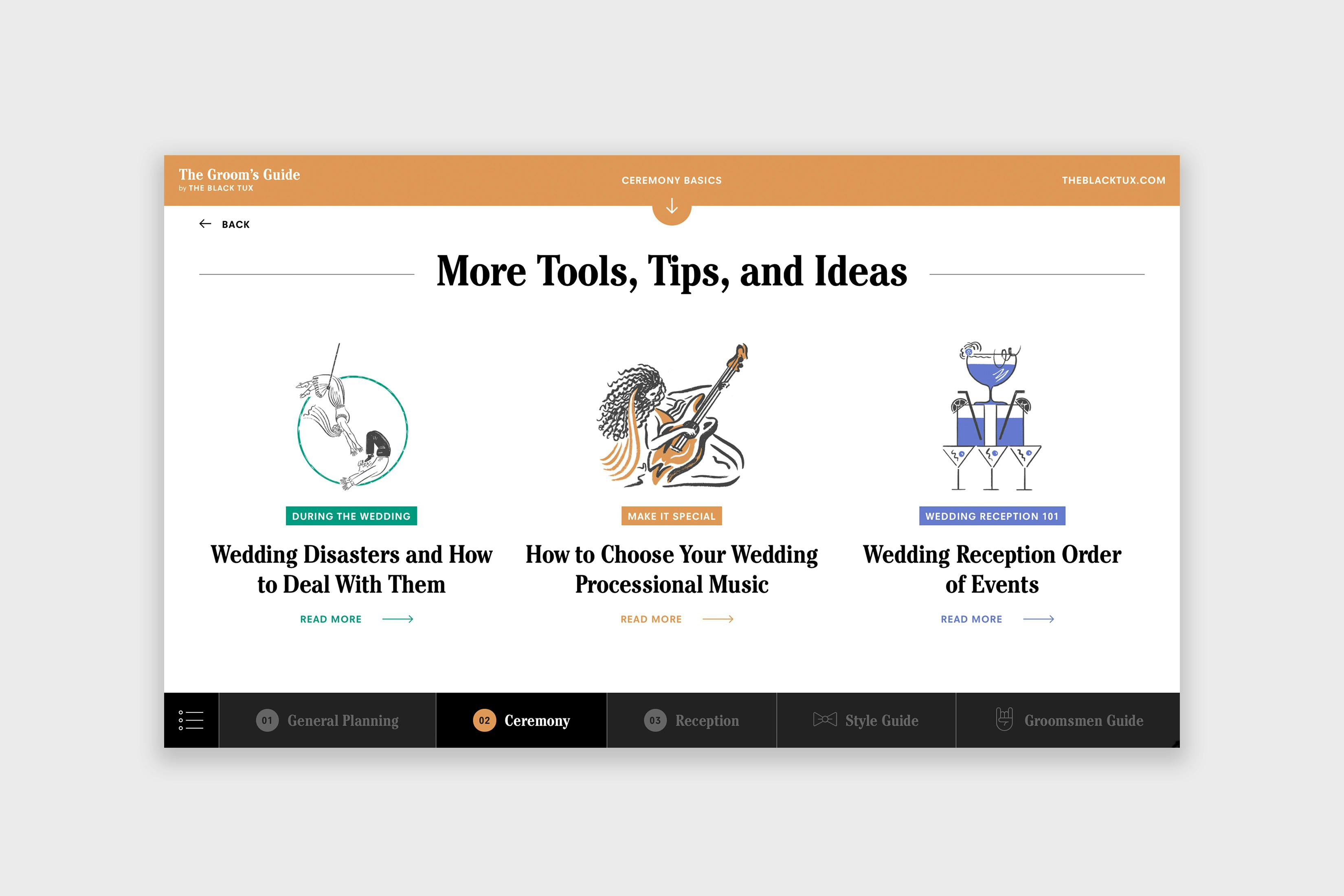 More Tools, Tips, and Ideas page