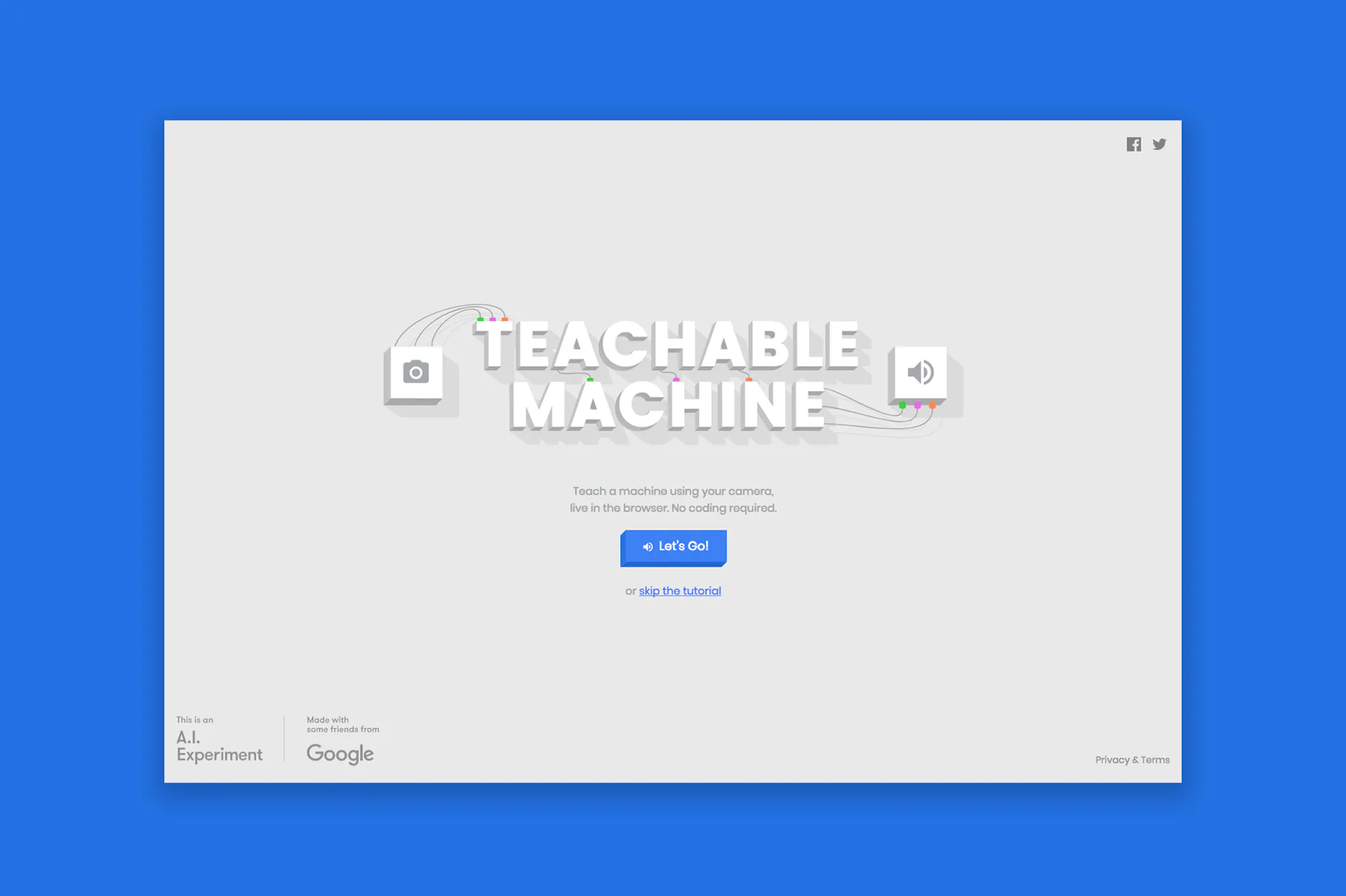 Google Teachable Machine | Use All Five | Branding, Web Design ...