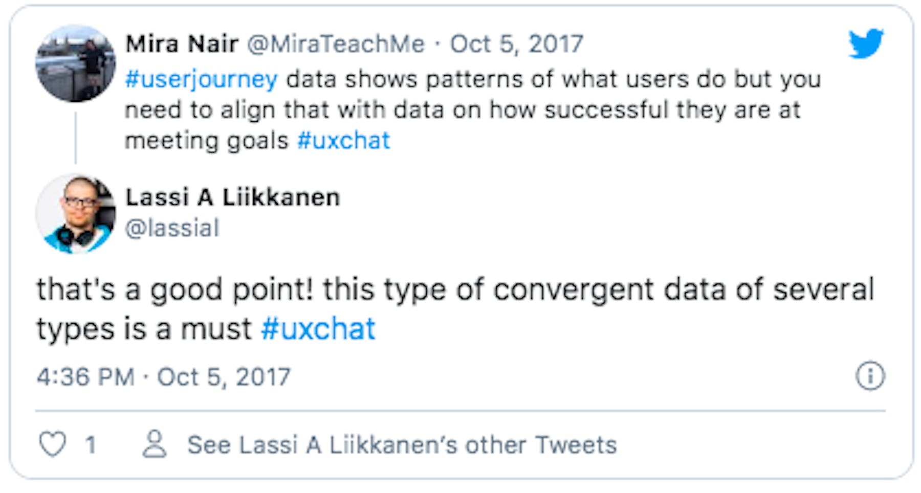 data driven design tweets 