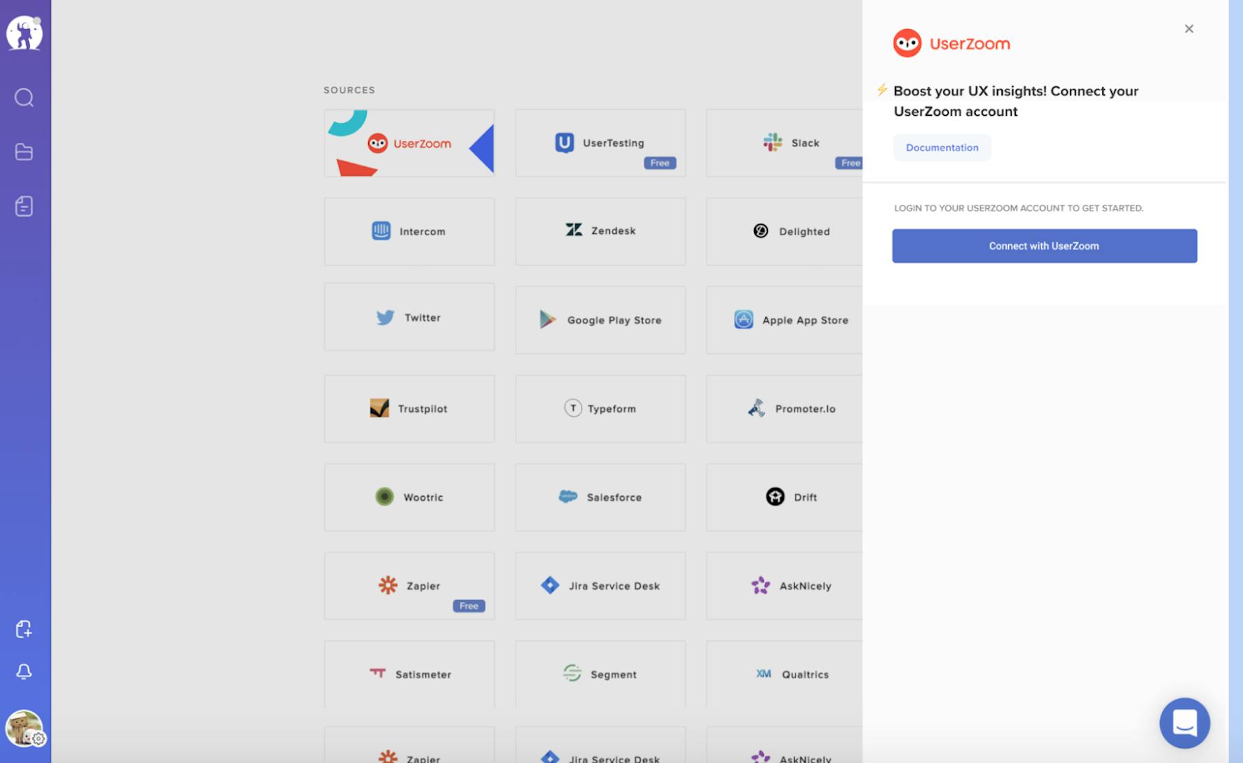 EnjoyHQ Integrations page