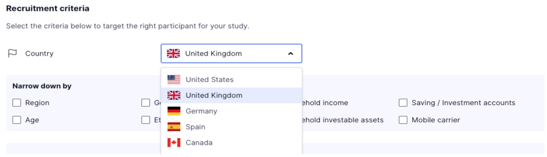 How automated participant recruitment works in UserZoom