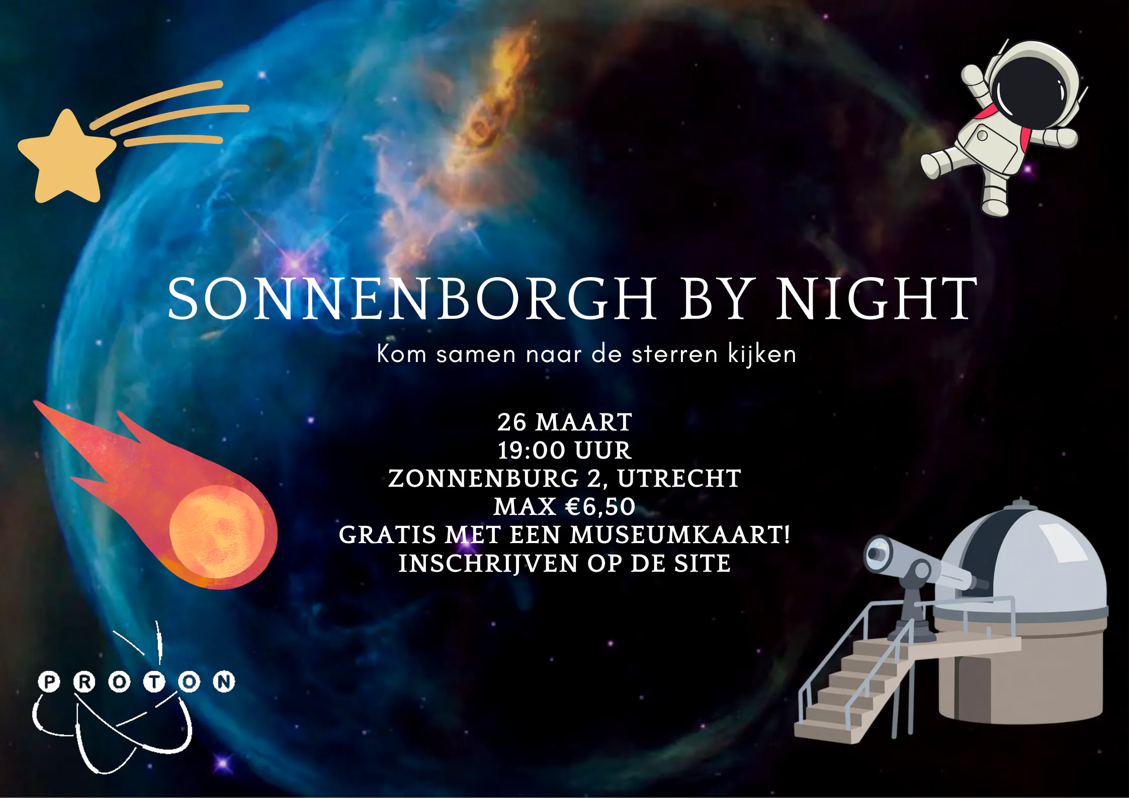 weeeee zweven in de ruimte