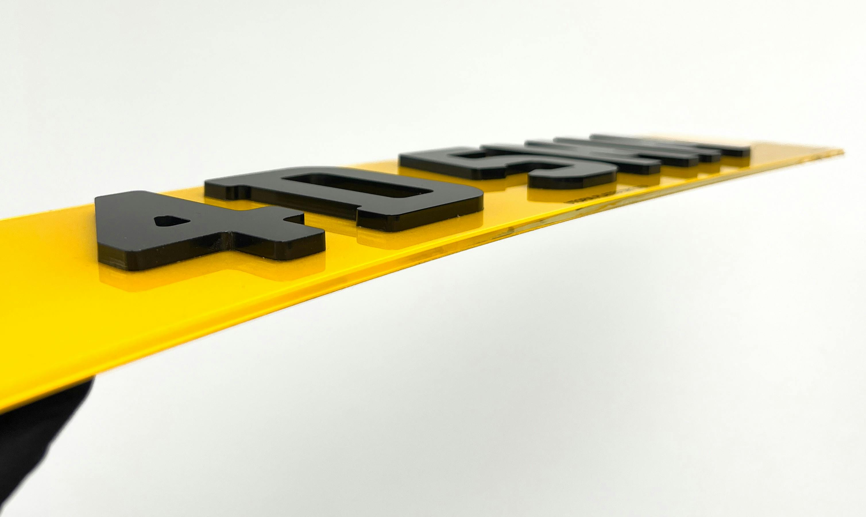 Buy Private Plates & 3D/4D Number Plates Utopia Plates