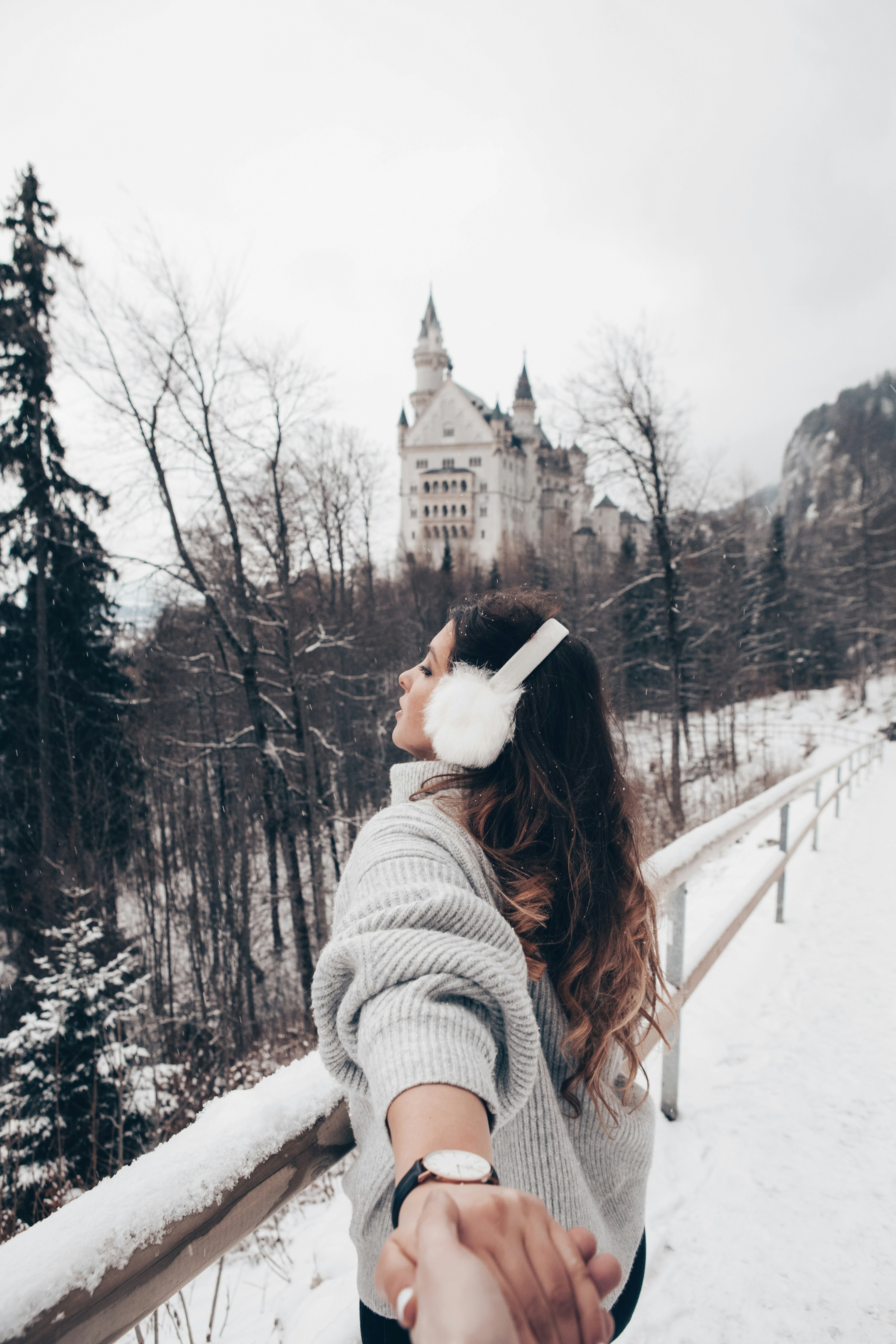 photo profil hiver
