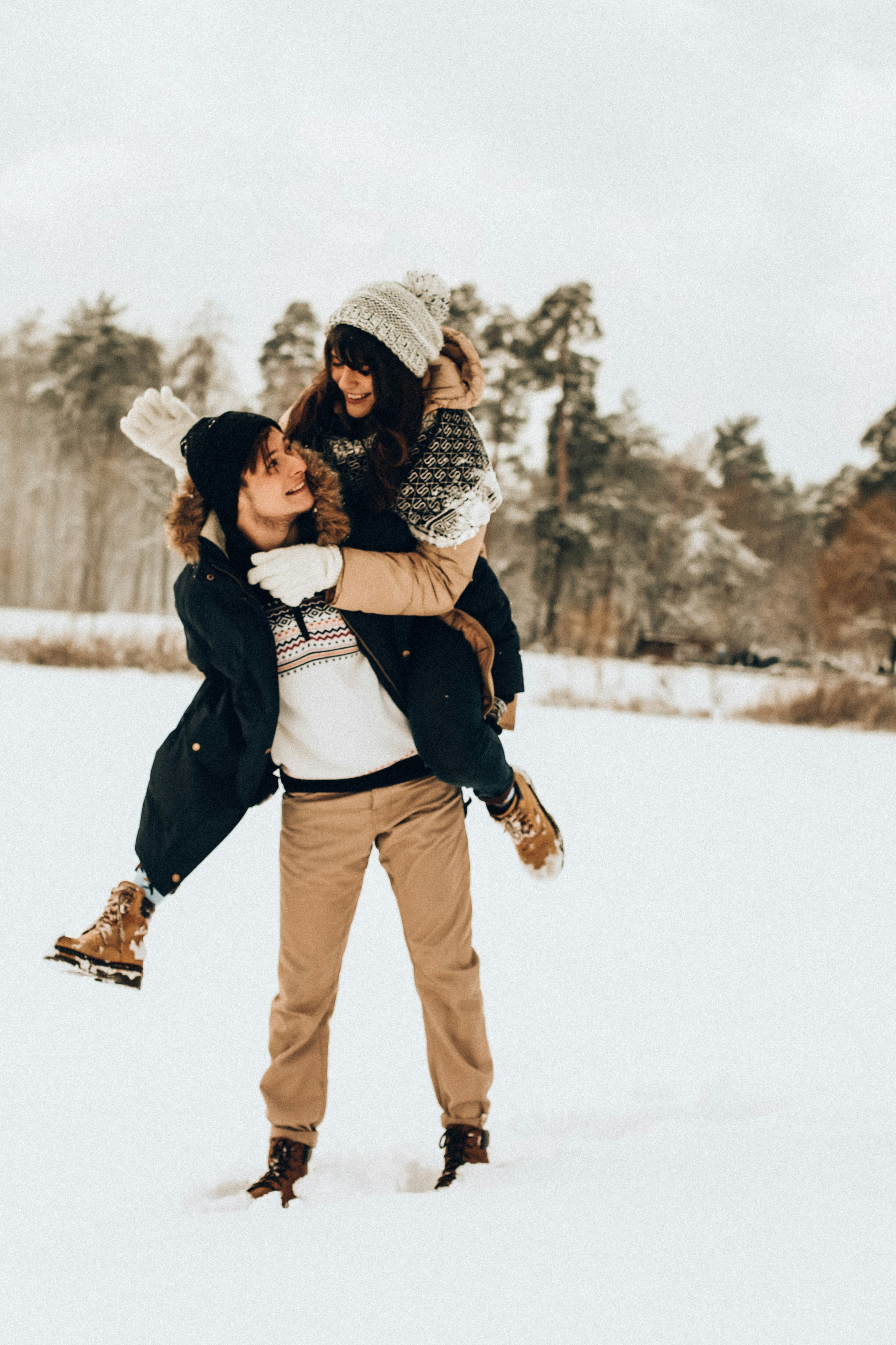 photo profil hiver