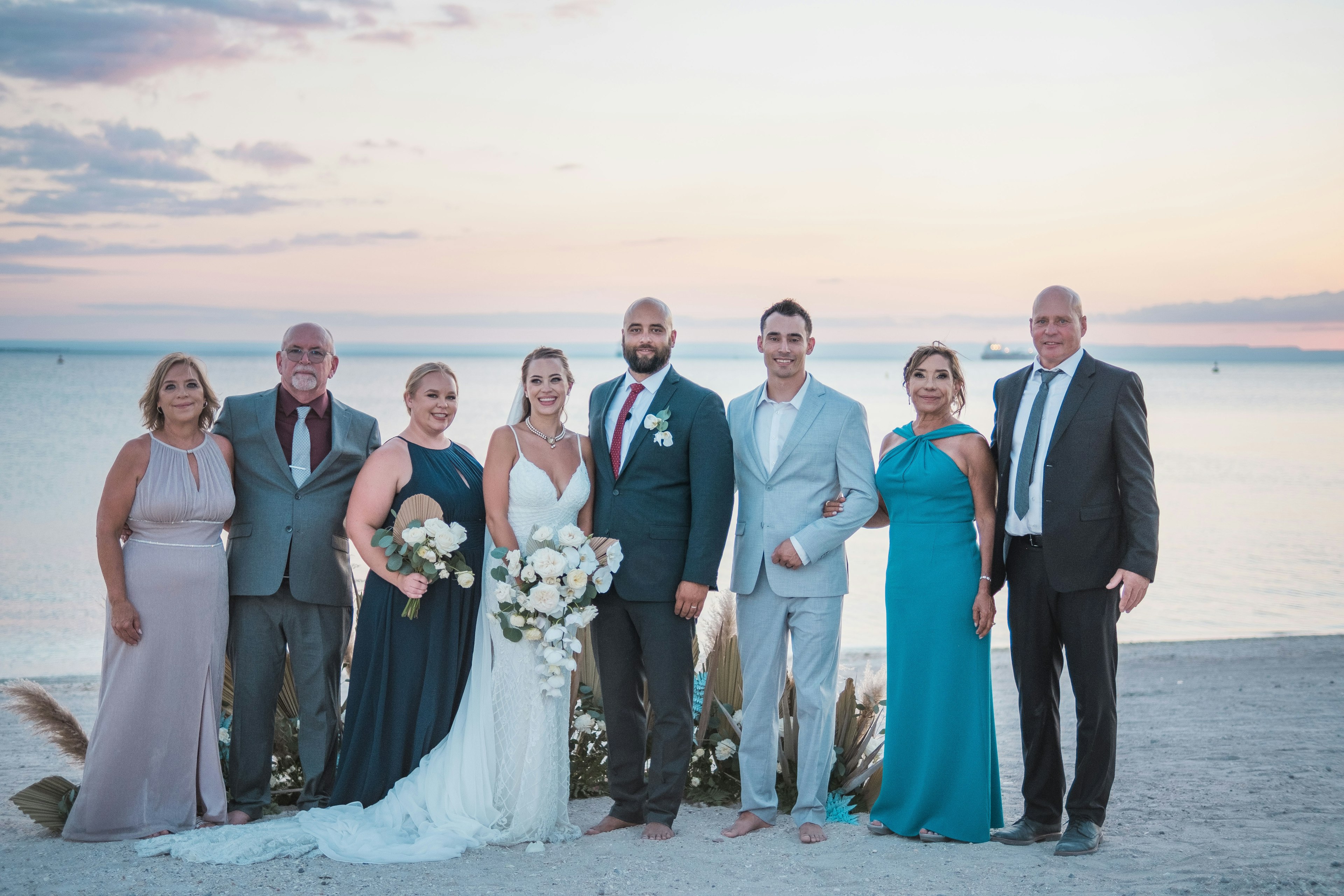 photo groupe mariage