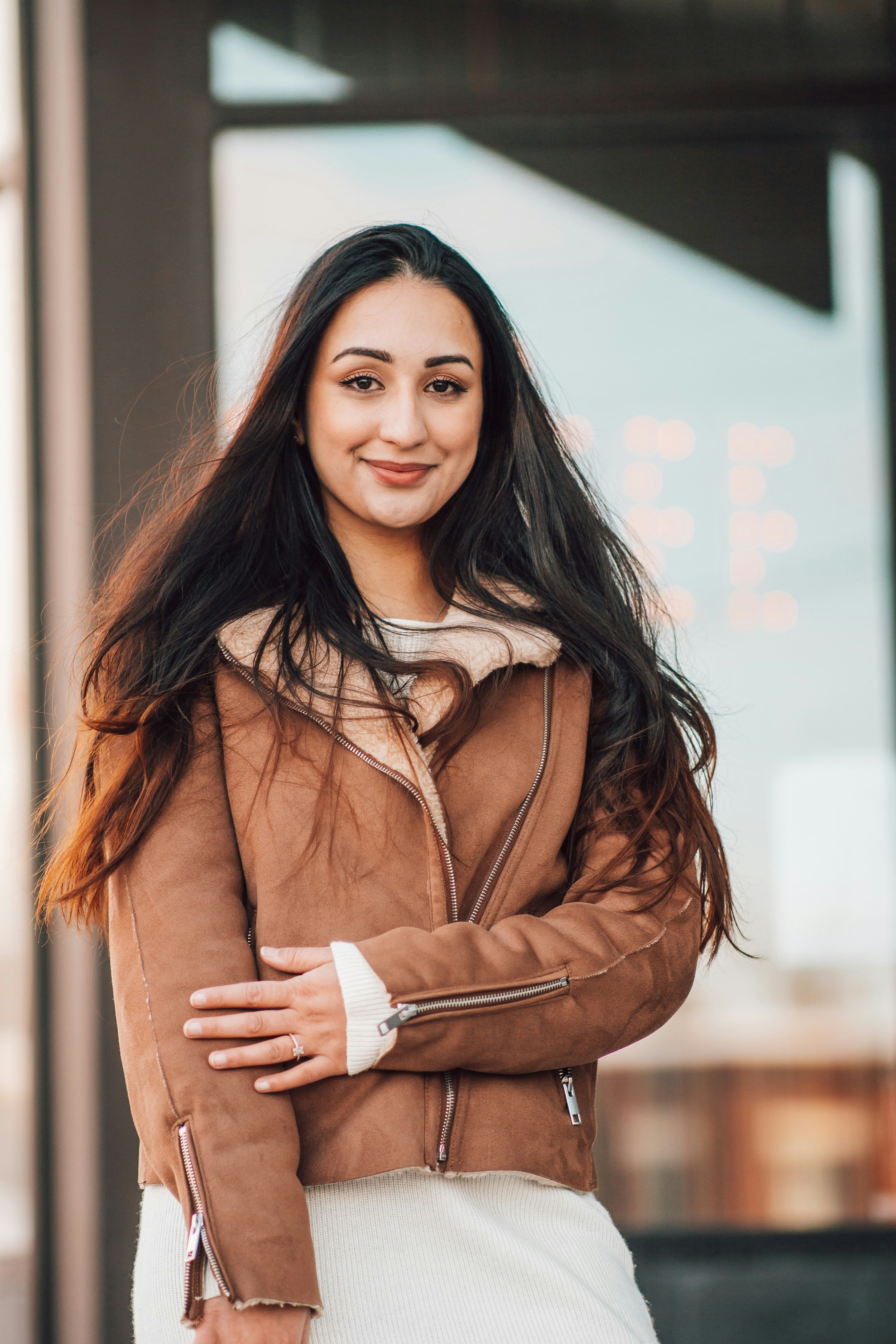photo de portrait professionnel hiver