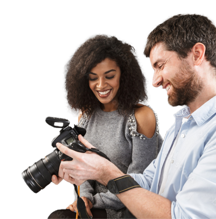 photographer and client