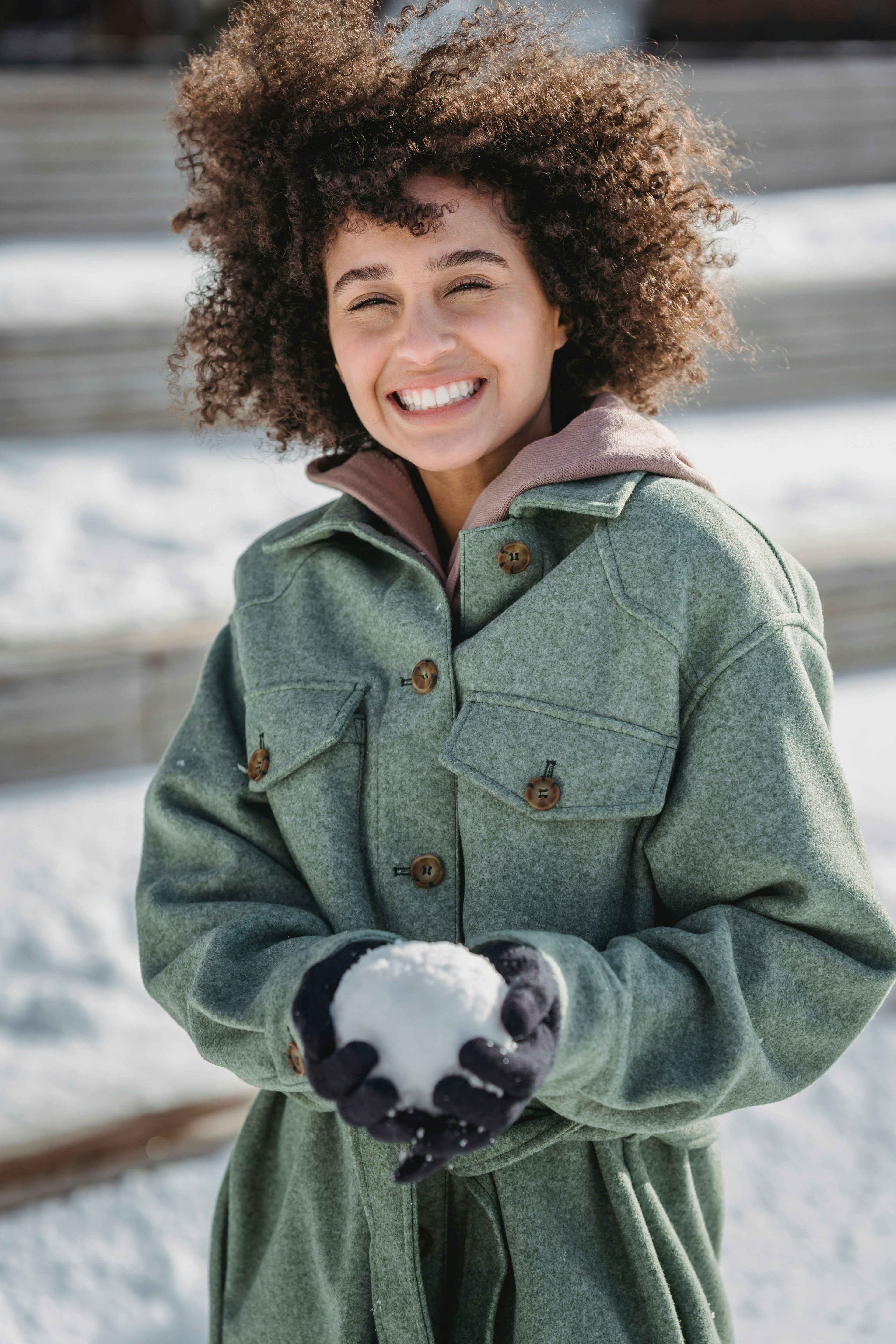 photo de portrait professionnel hiver