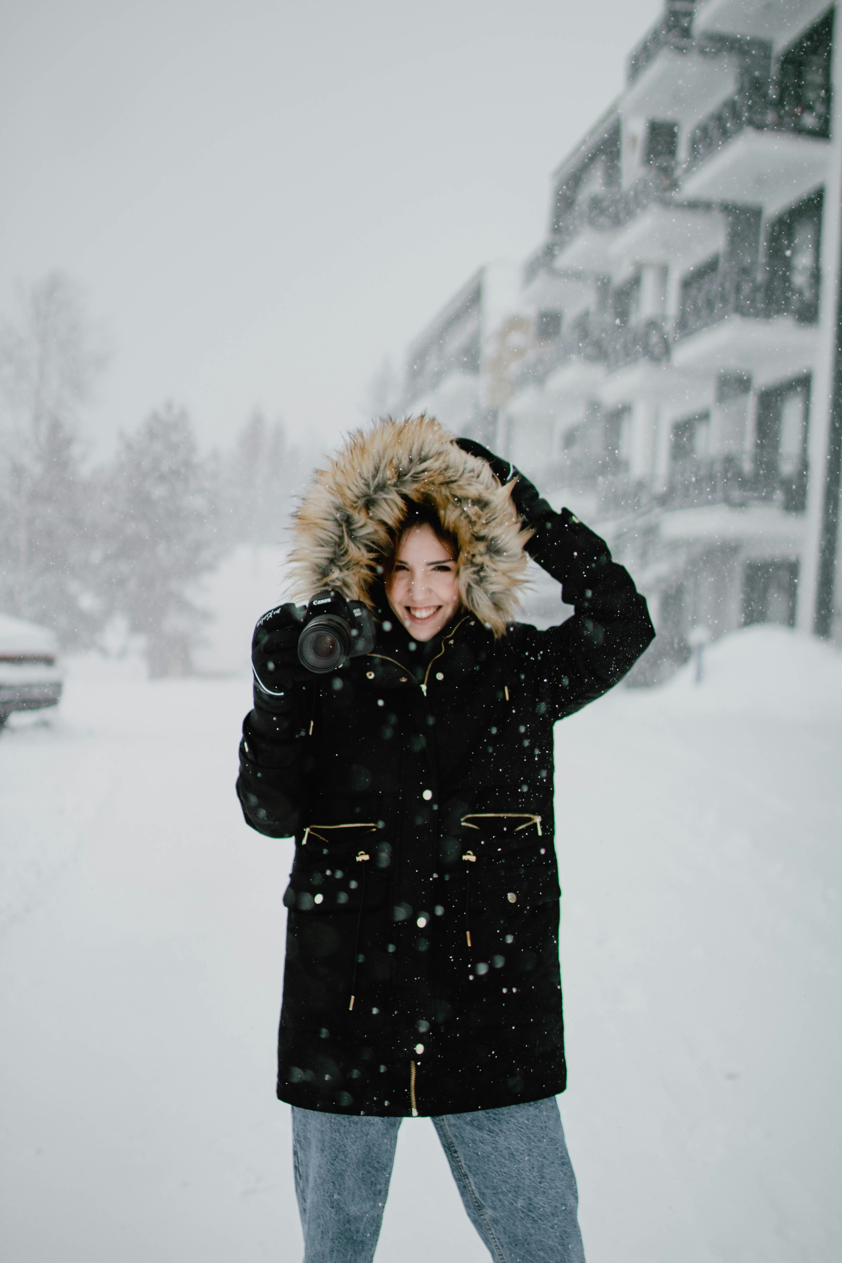 photo profil hiver