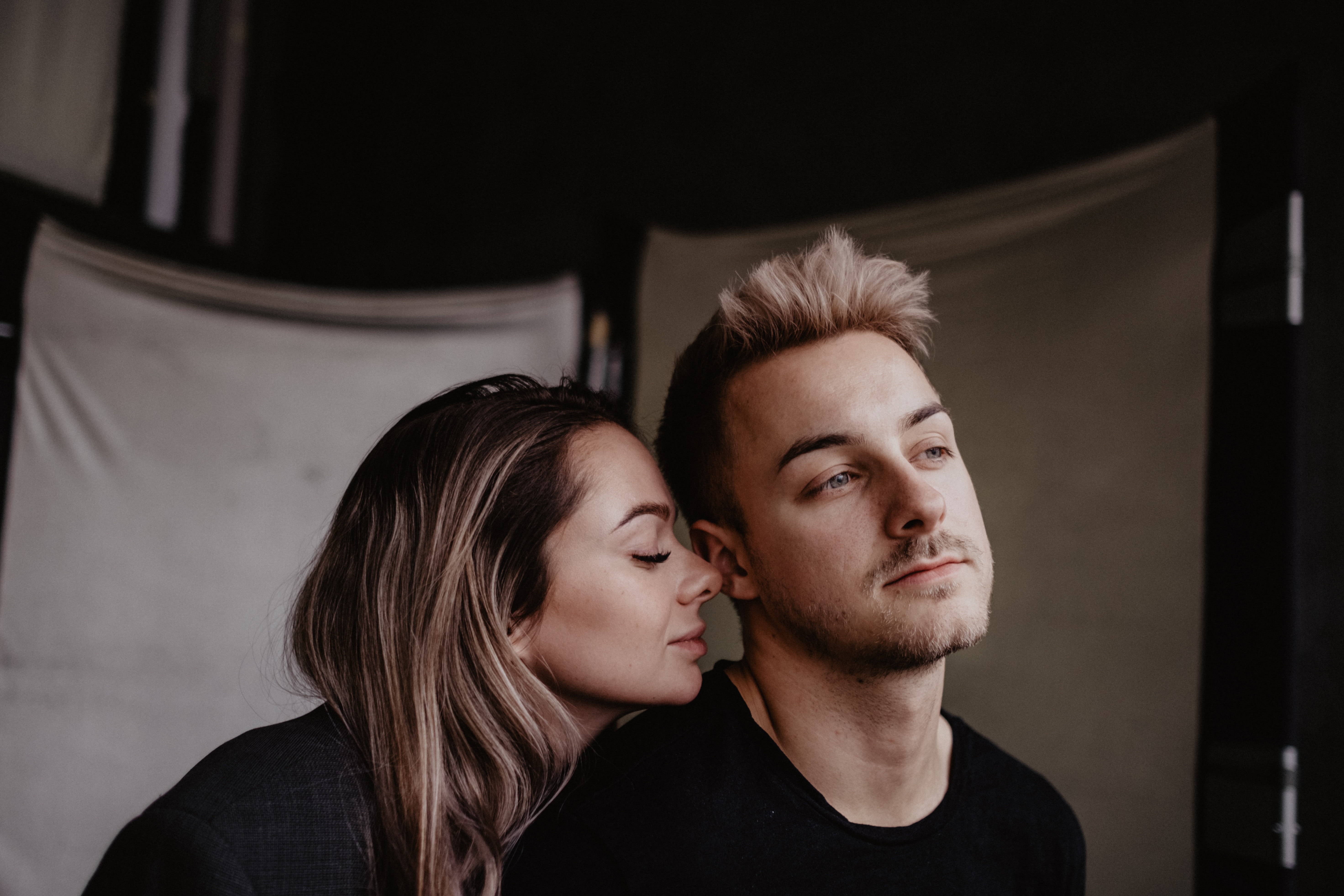 photoshoot couple en studio