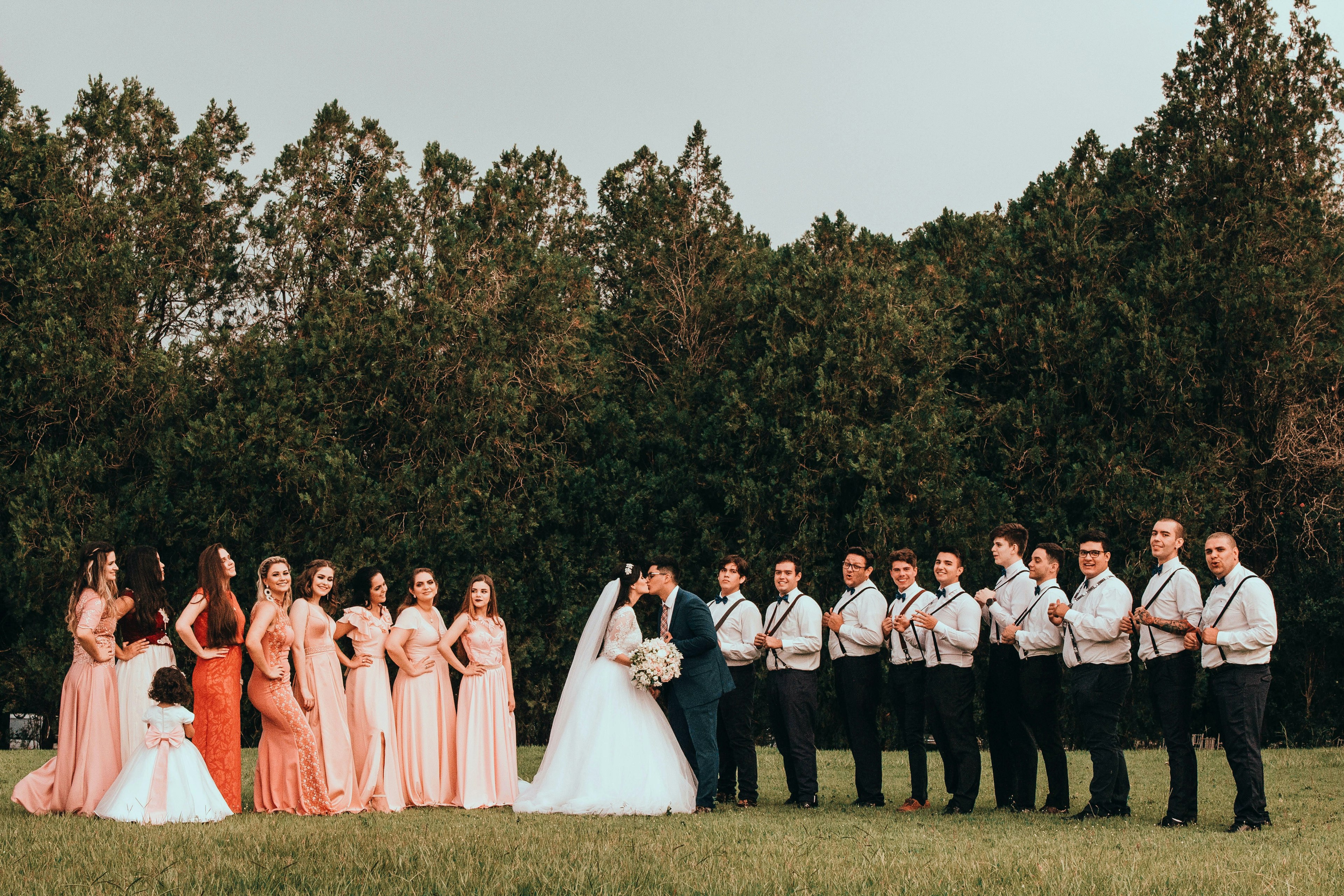 photo groupe mariage