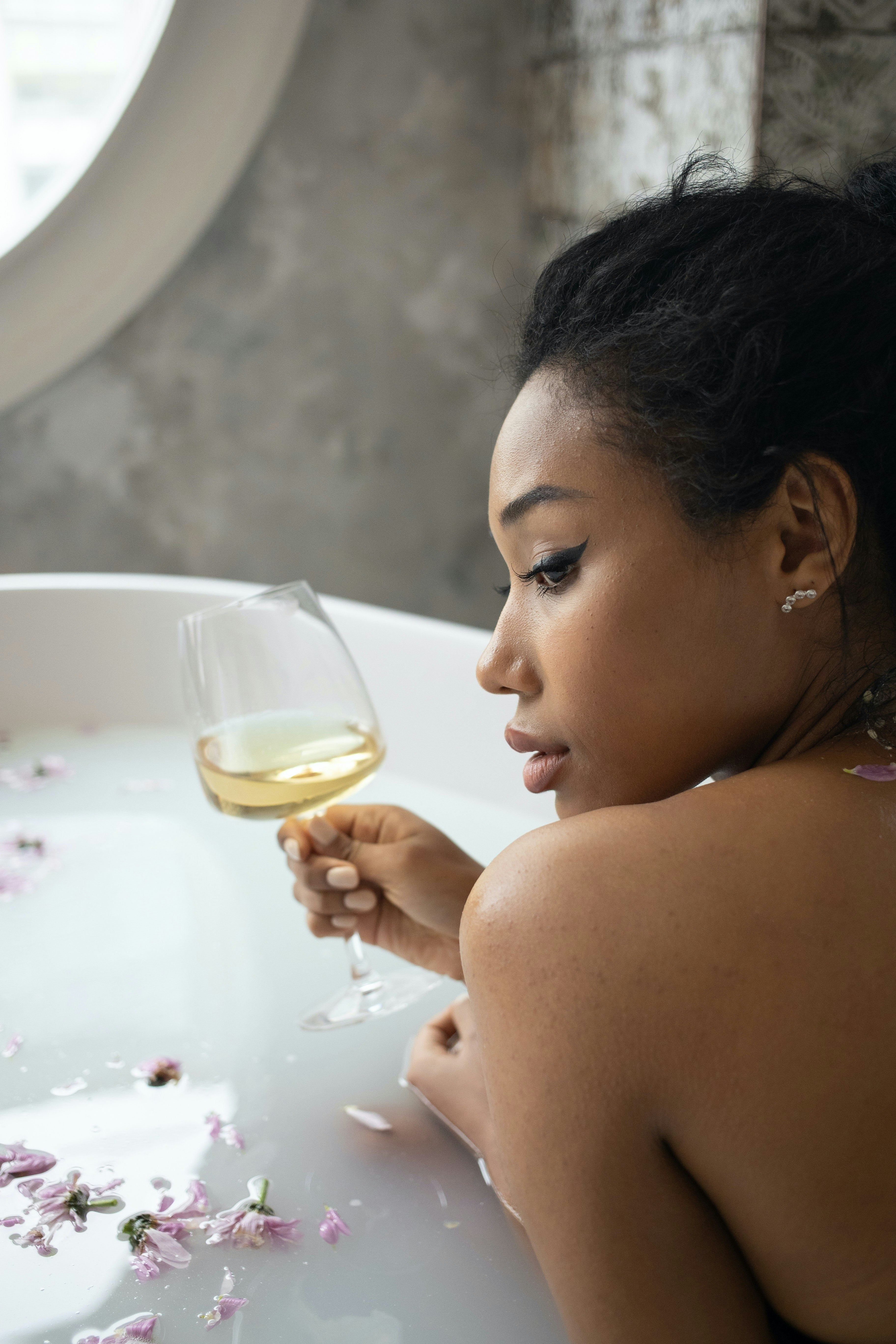 shooting photo dans une baignoire, photoshoot baignoire, shooting photo eau