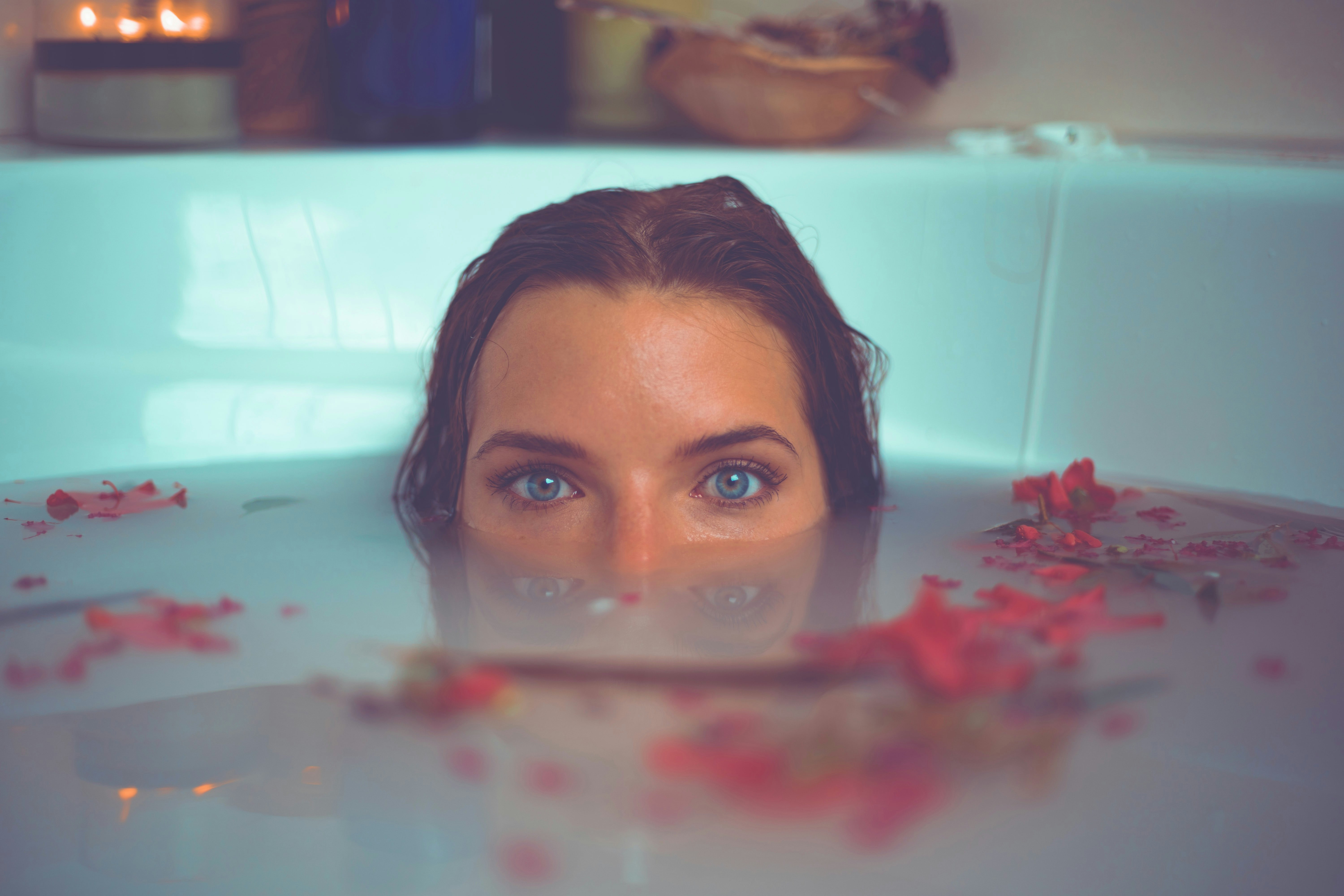shooting photo dans une baignoire, photoshoot eau, photoshoot baignoire