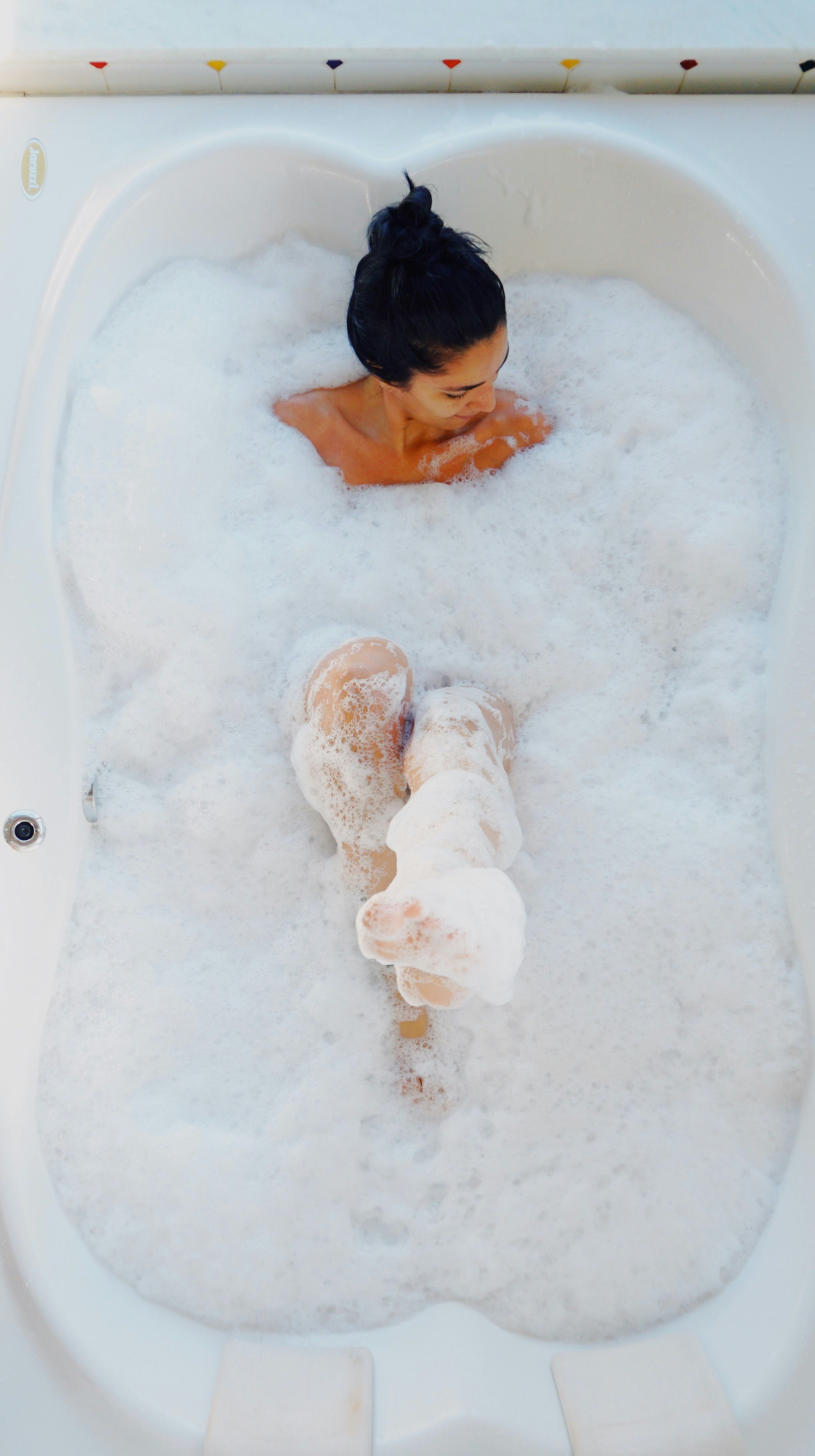 shooting photo dans une baignoire, shooting photo baignoire