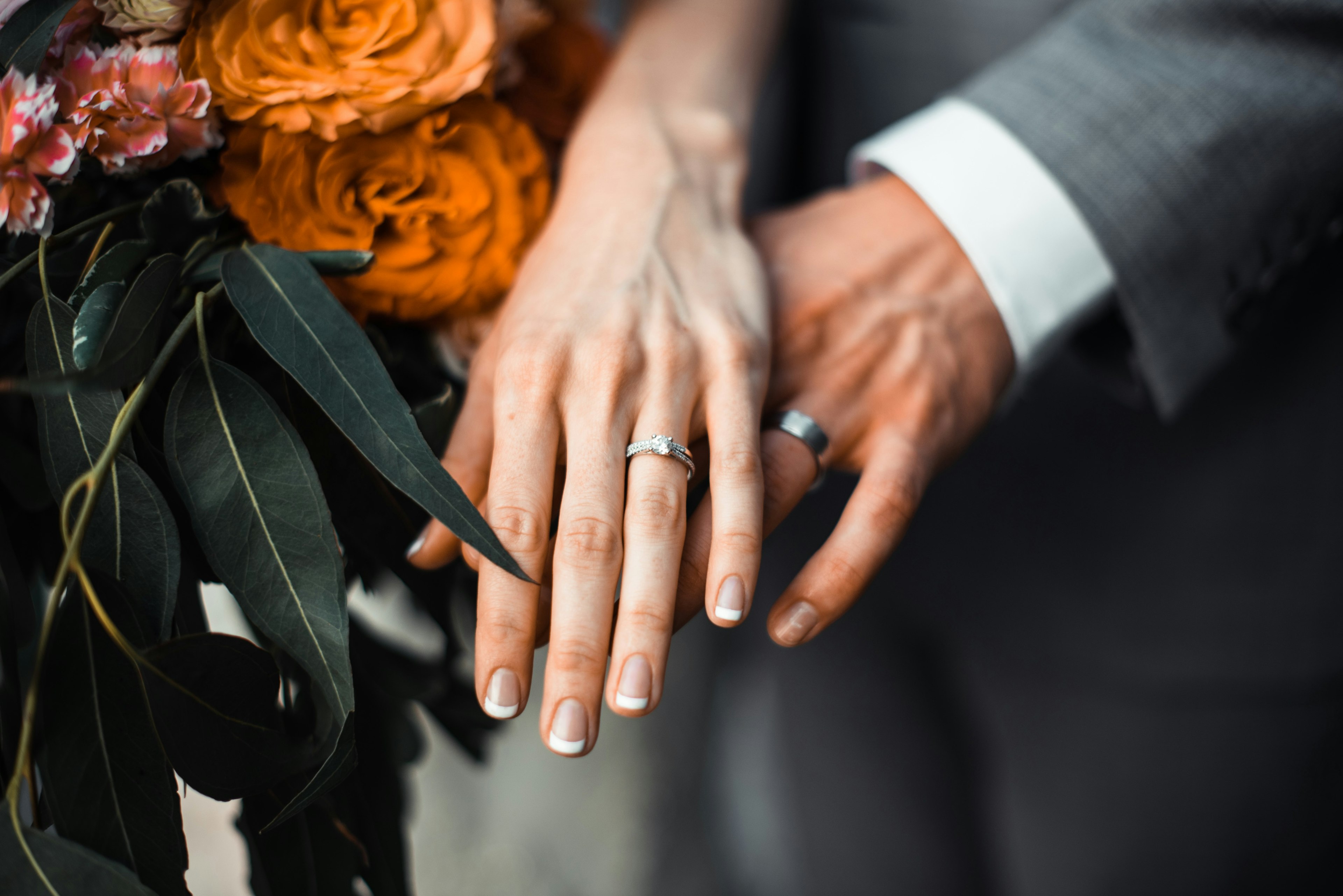 bagues de fiançailles, mariage