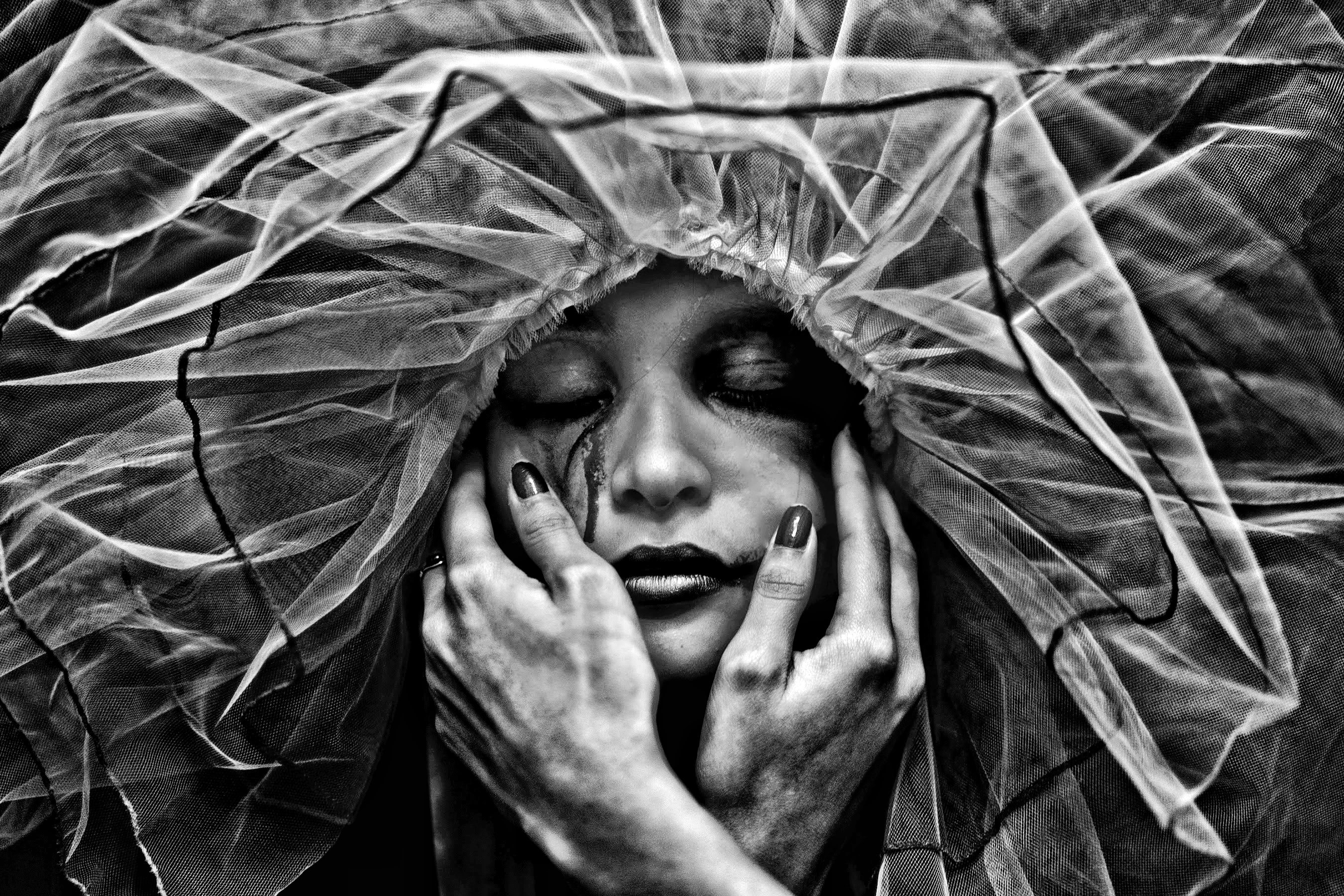 portrait noir et blanc, photographie noir et blanc