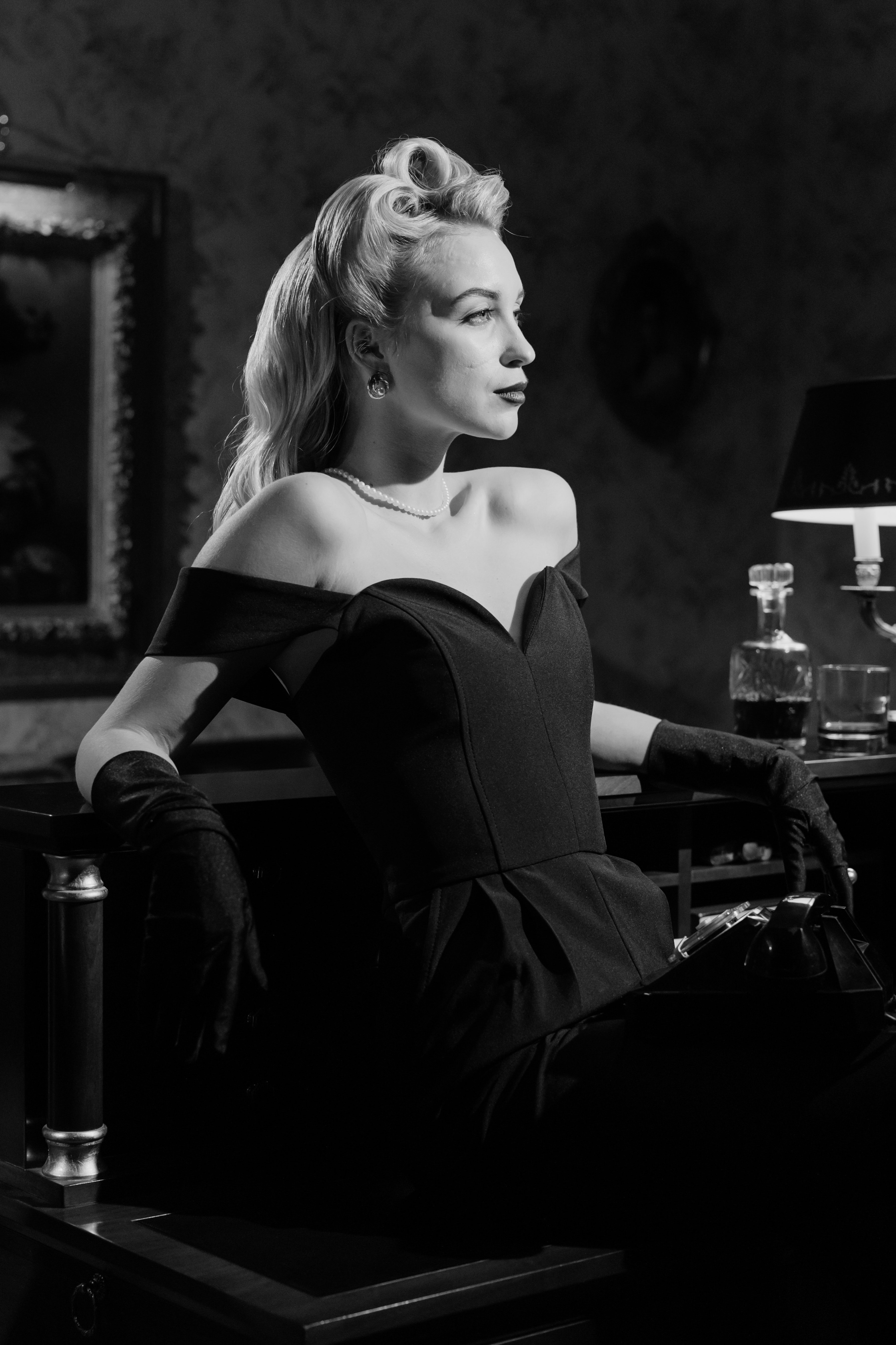 shooting photo femme fatale, shooting femme fatale