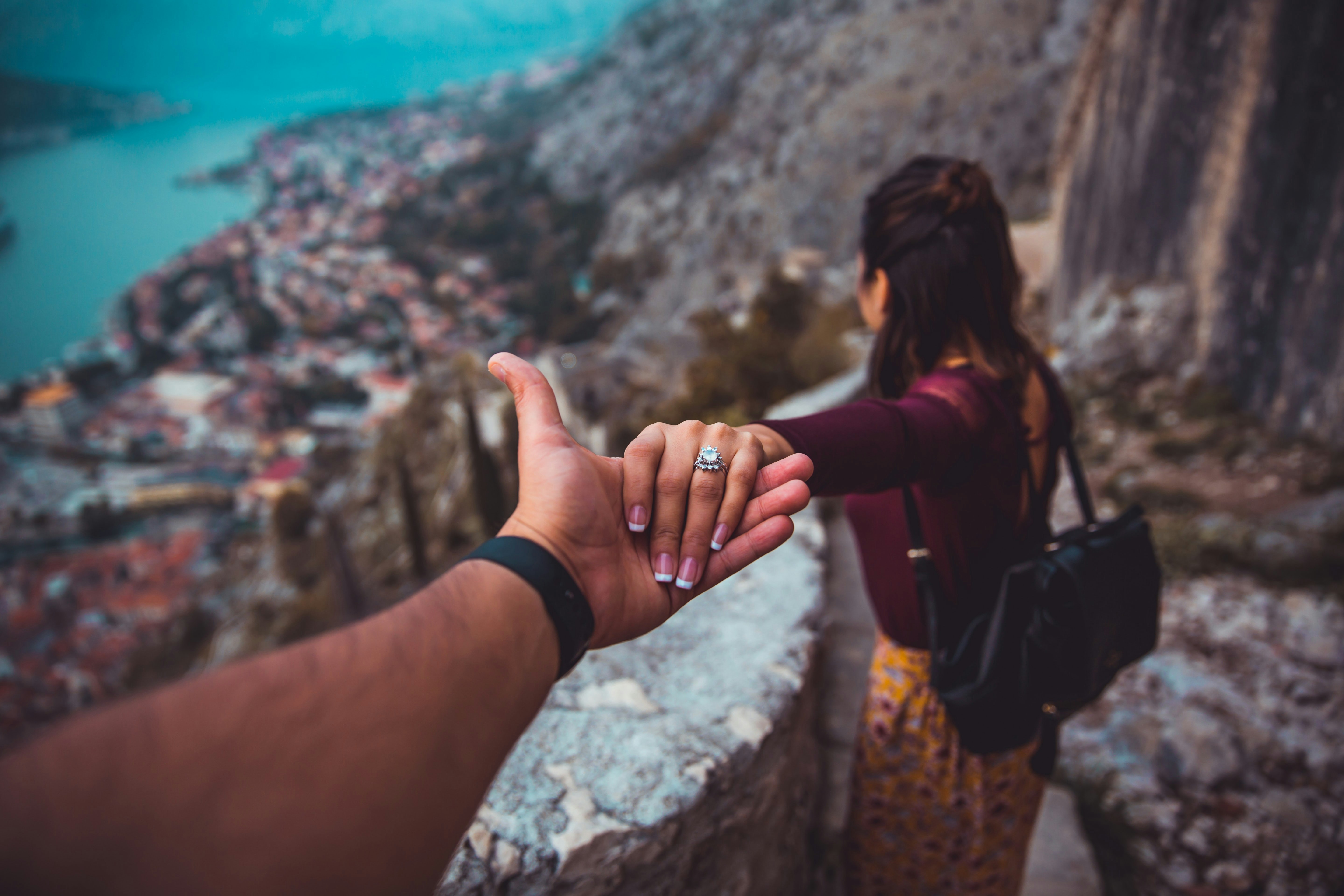 les mains en couple, photographie