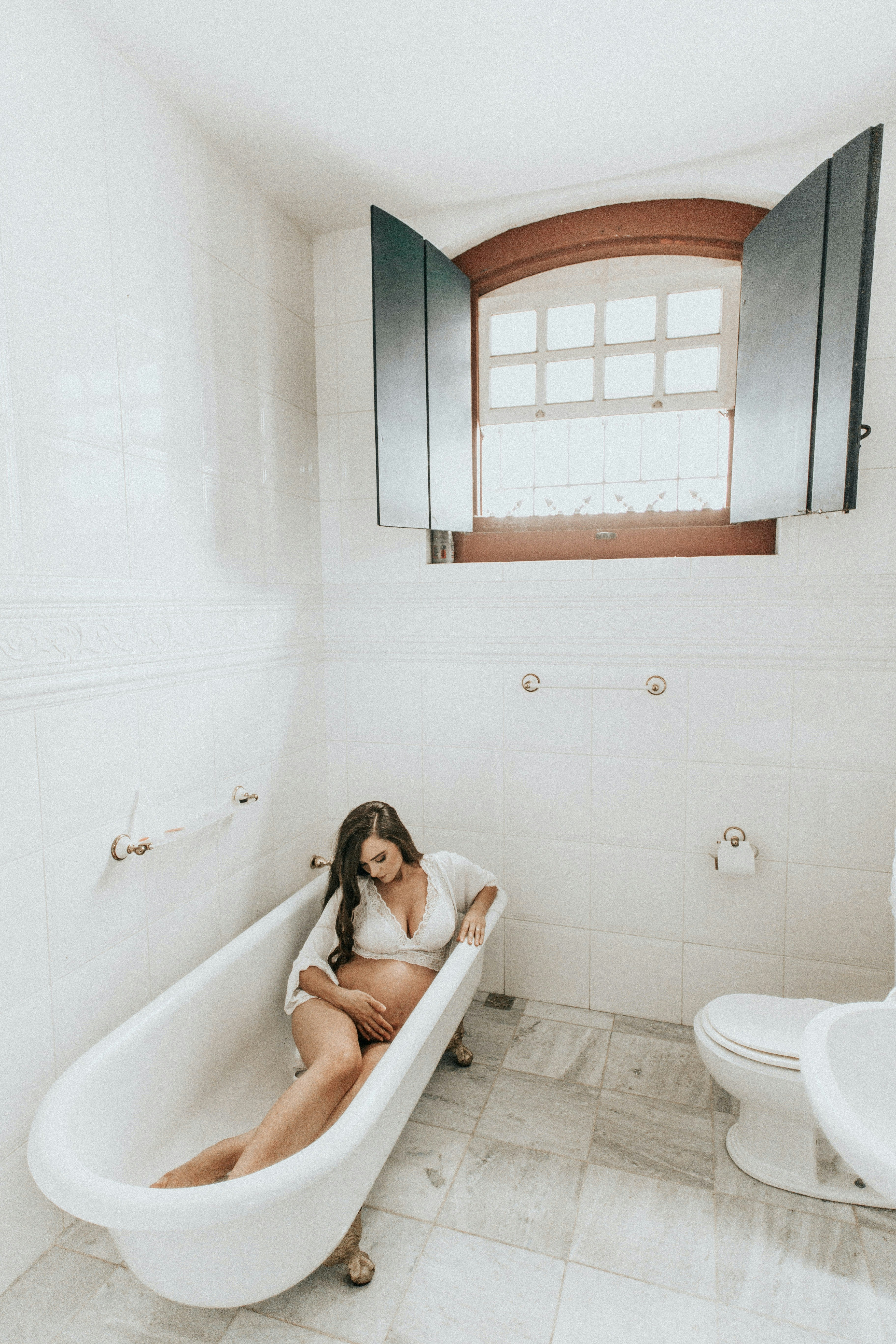 photo grossesse maison