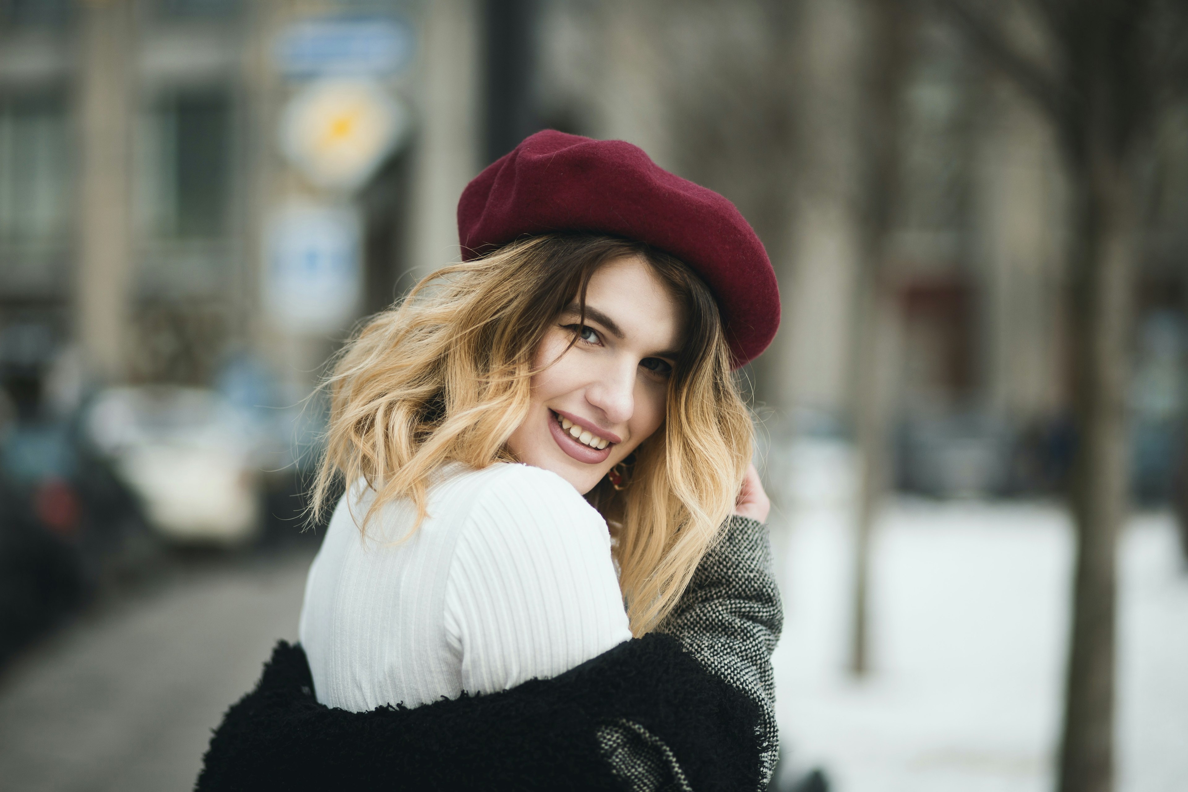 photo profil hiver