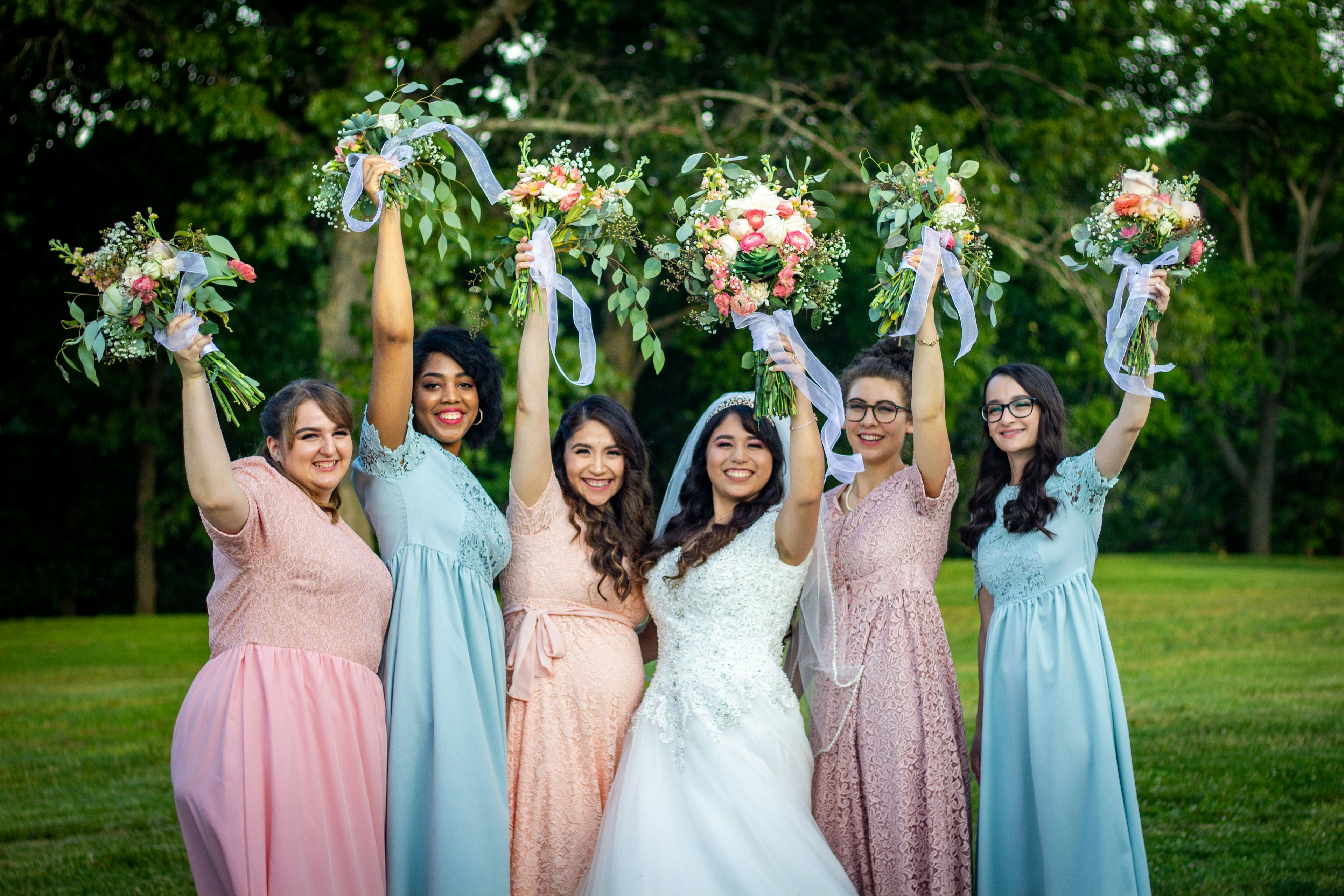 photo groupe mariage