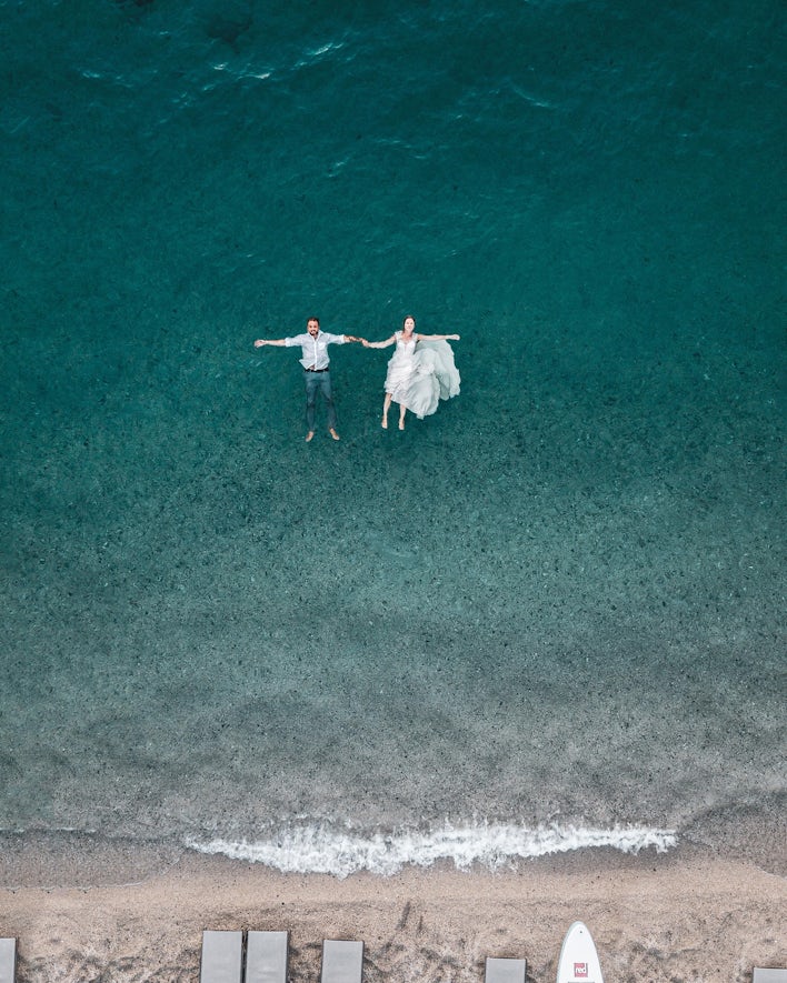 photos mariage drone, tendances photo mariage