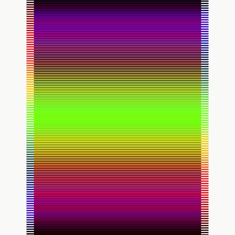 Spektrum 3 | 2021 | Blatt 50 x 40 cm, Pigmentdruck auf Papier