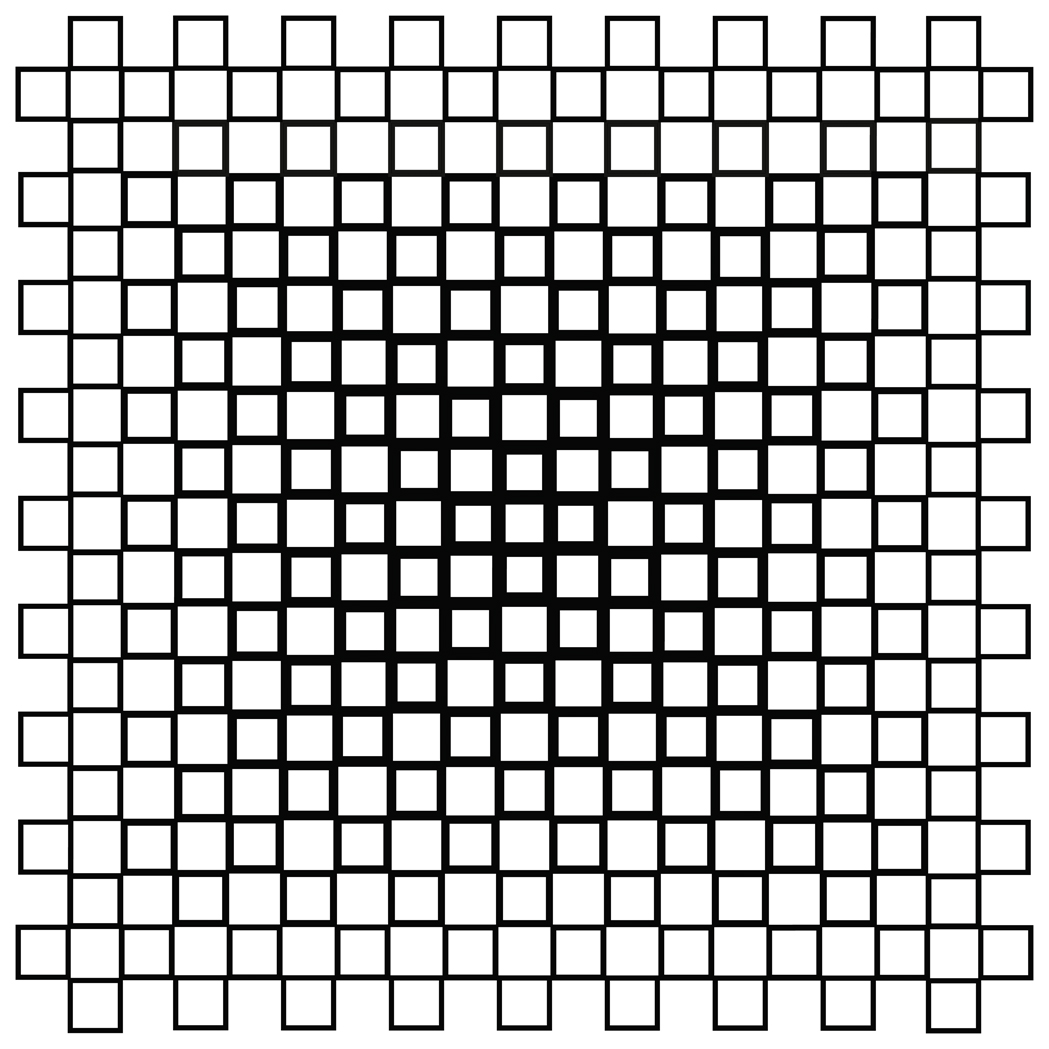 A 0010-9er | 2015 | UV-Ink/Aludibond 100 x 100 cm