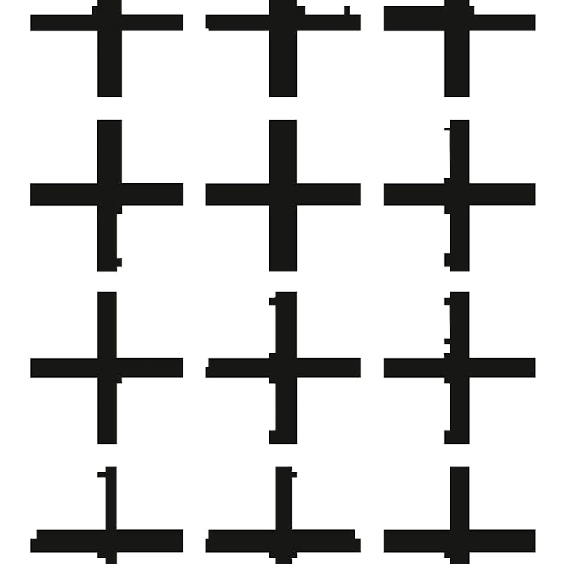 Systemstörung 1 | 2019 | Folienschnitt 80 x 60 cm Größe variabel, Direktmontage