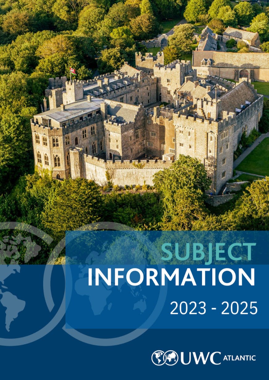 uwc atlantic college subject information 2023-2025