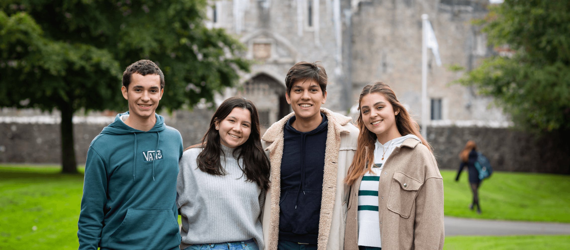 students smiling