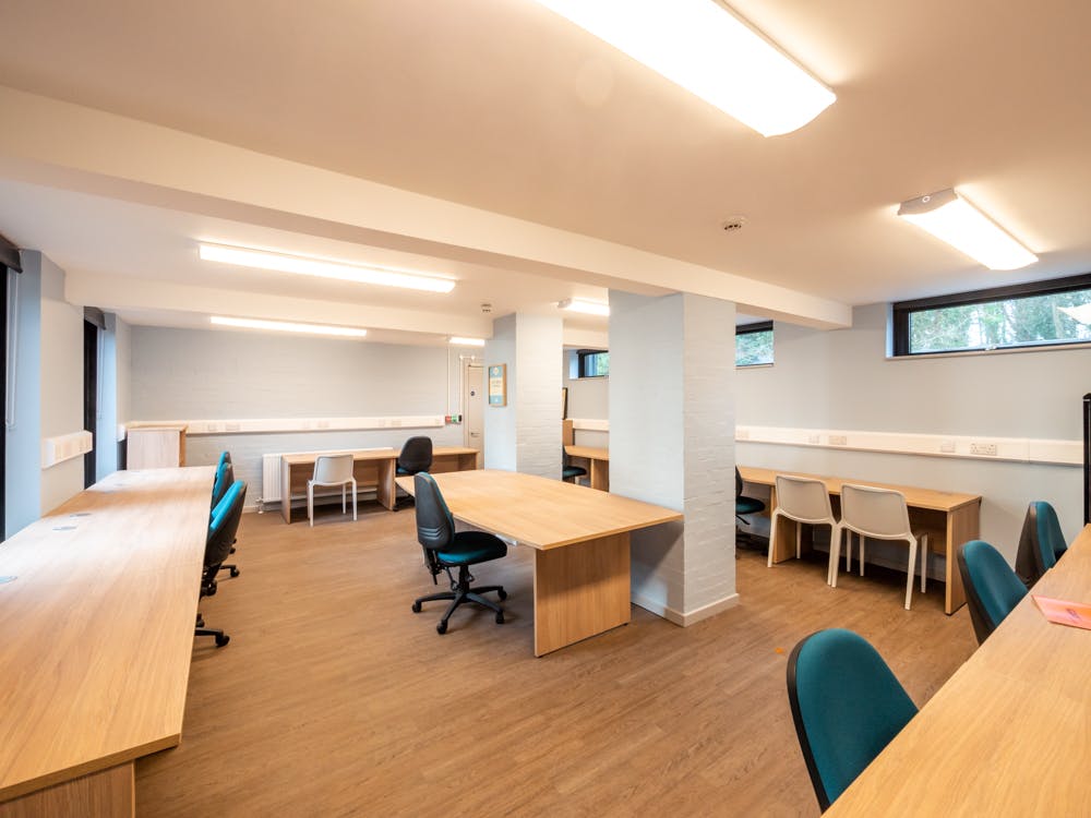 uwc atlantic college study area in a dorm