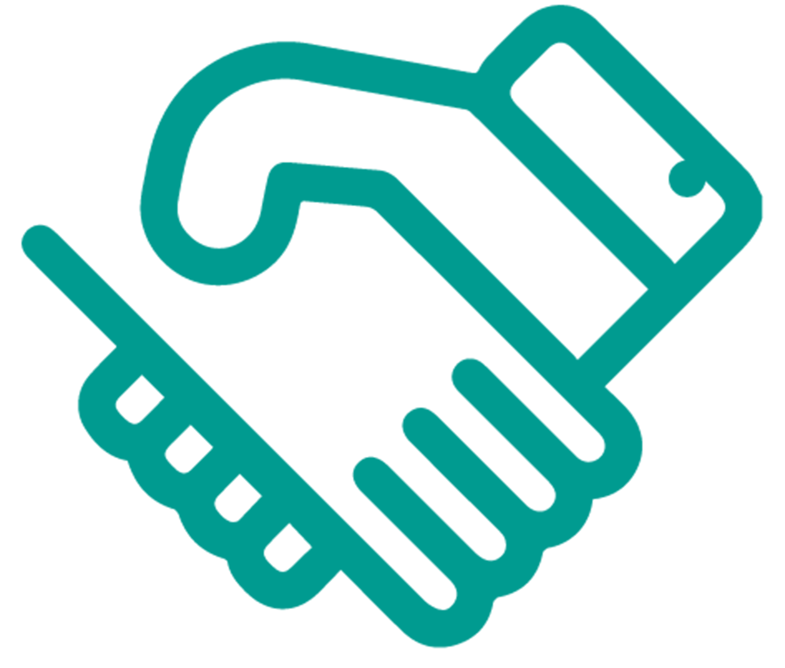 shaking hands icon