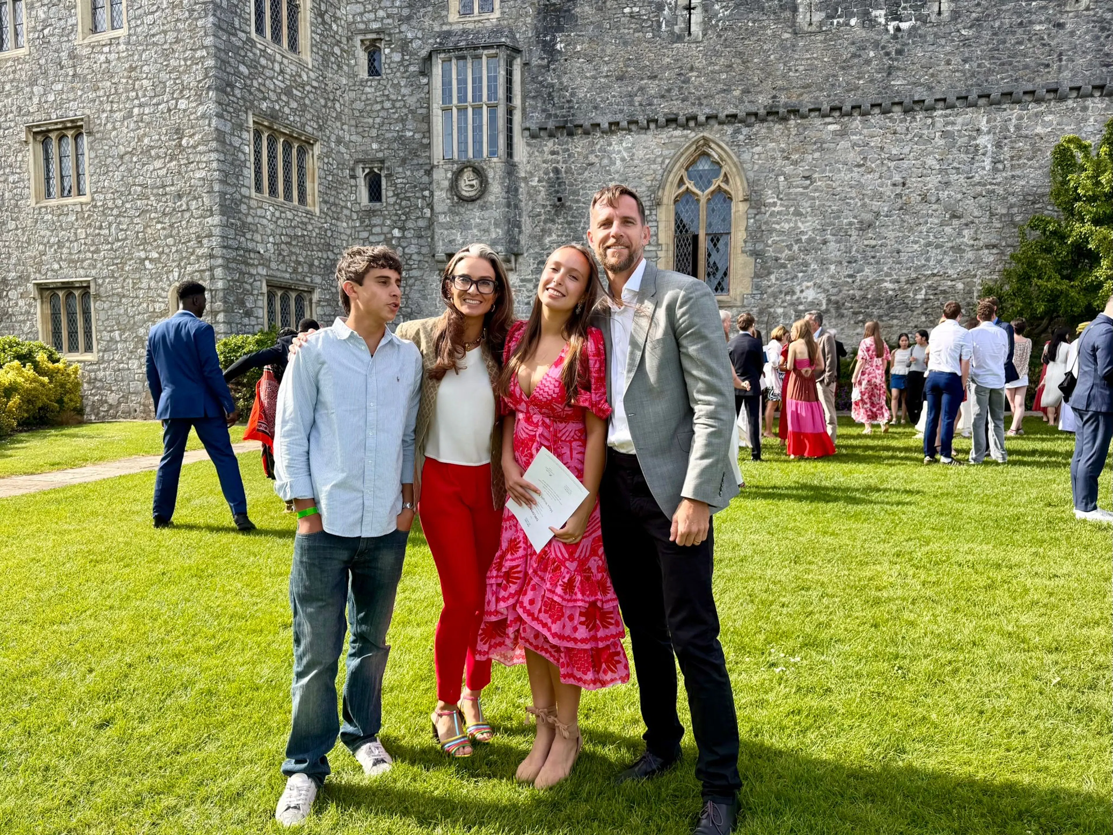 UWC Atlantic alumni Kiki Kind and her family