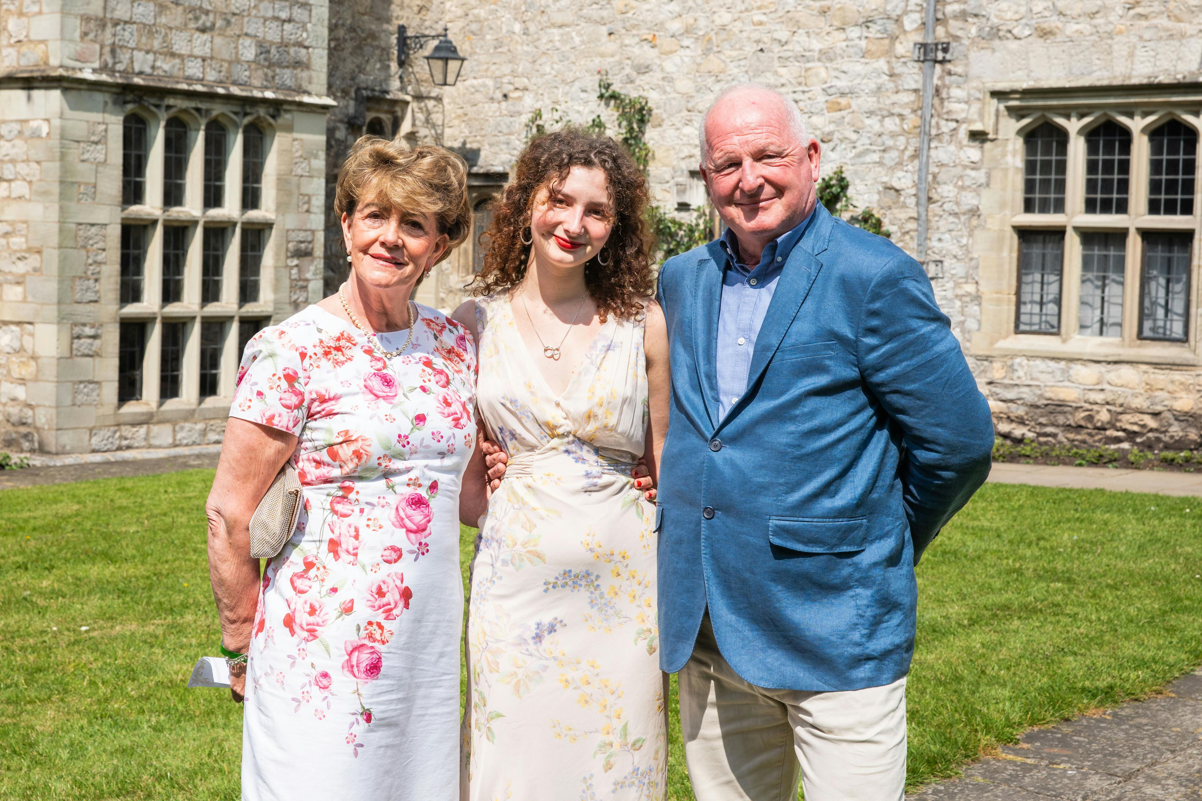 Paul and Anne Donovam Donors at UWC Atlantic with Yeva