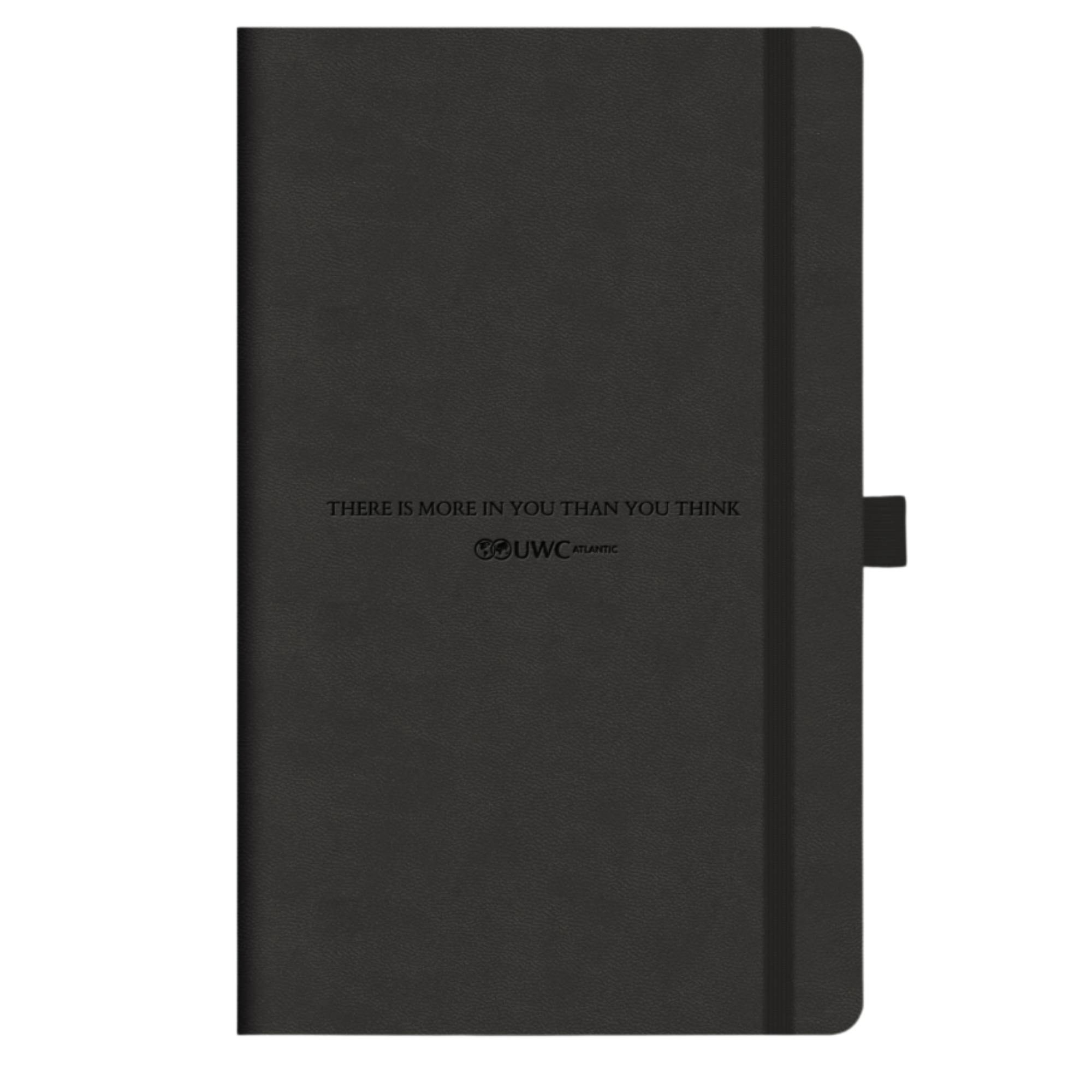 UWC Atlantic branded notebook