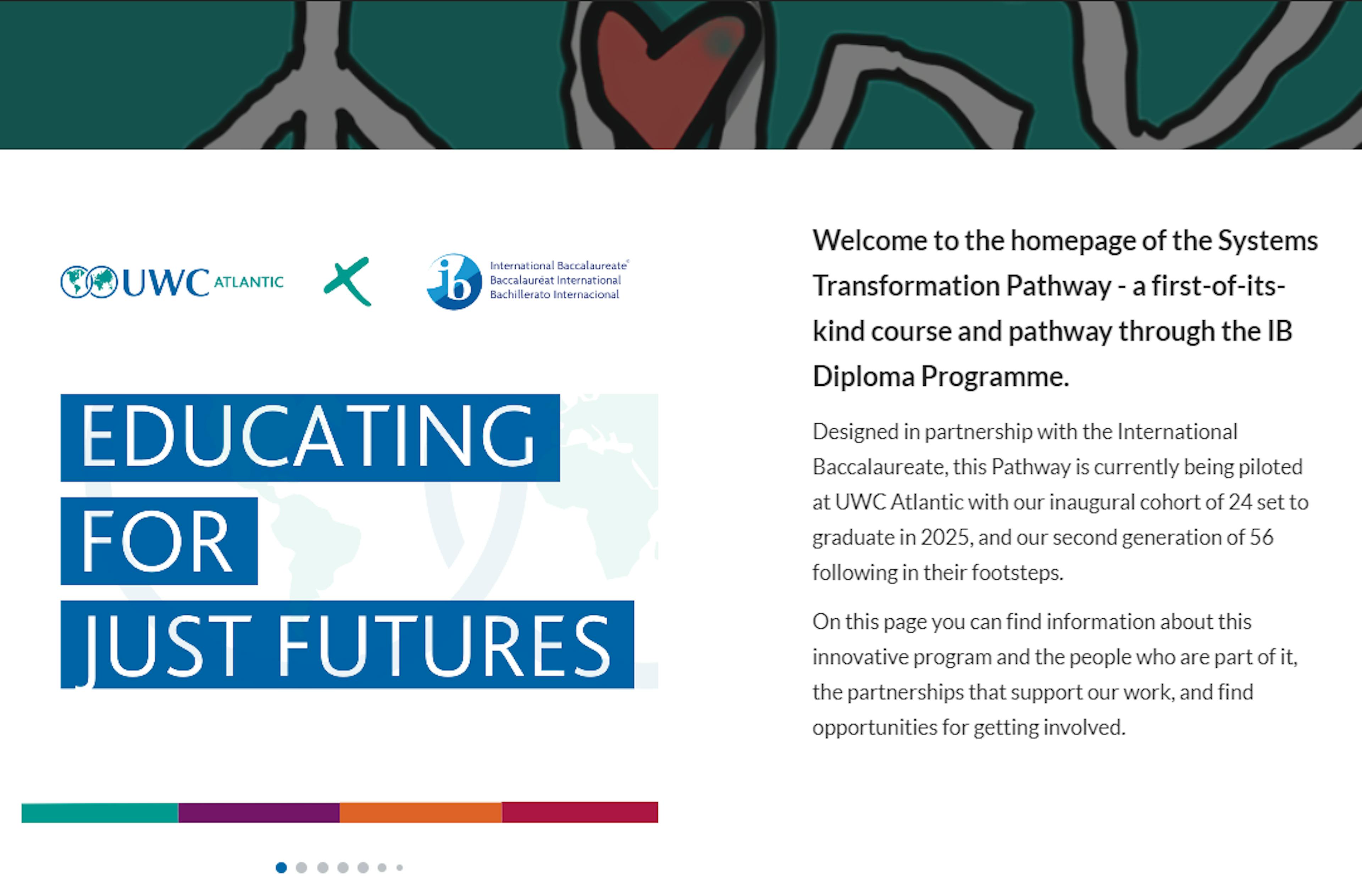 Systems Transformation Pathway microsite