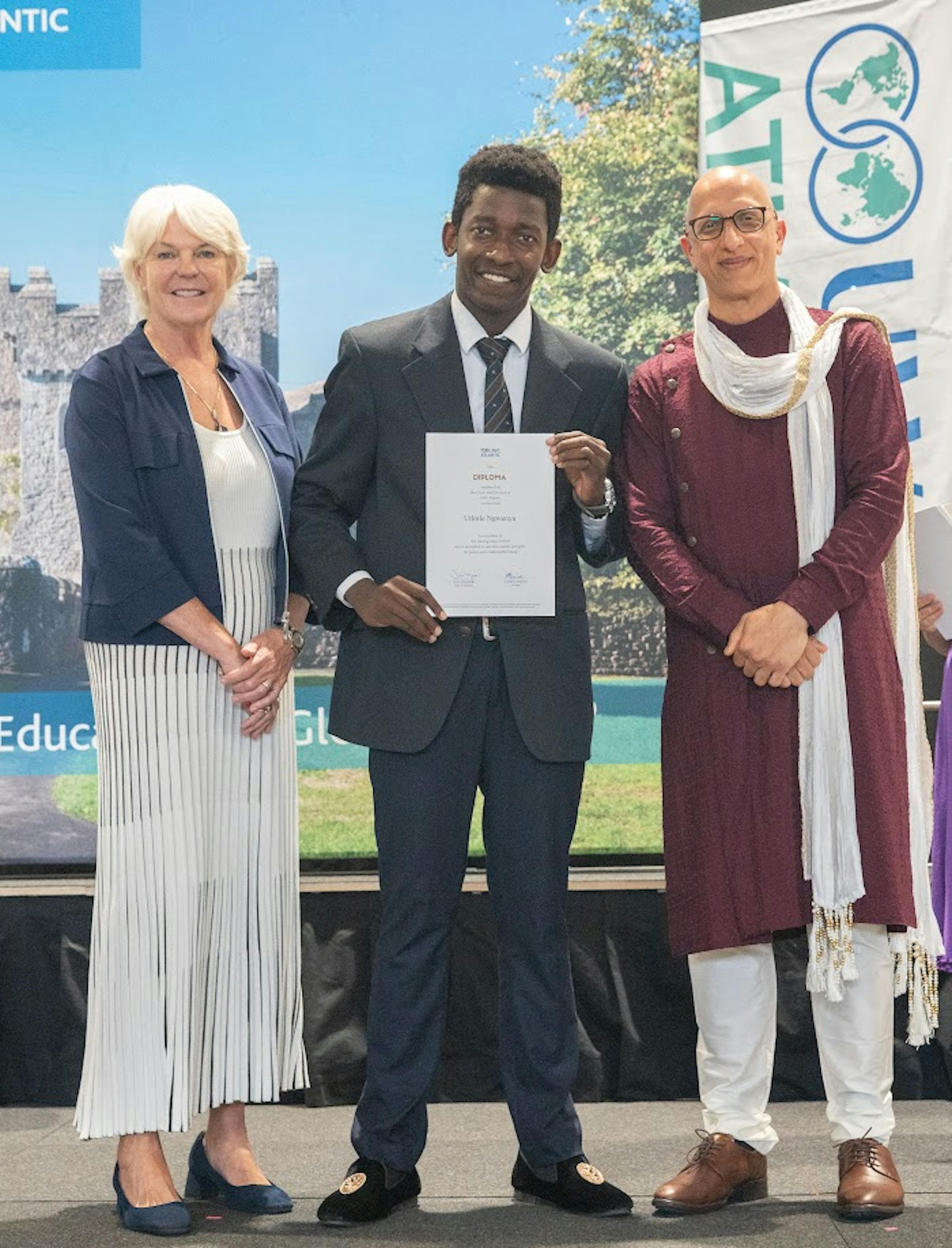 Utloile a scholarship student at UWC Atlantic